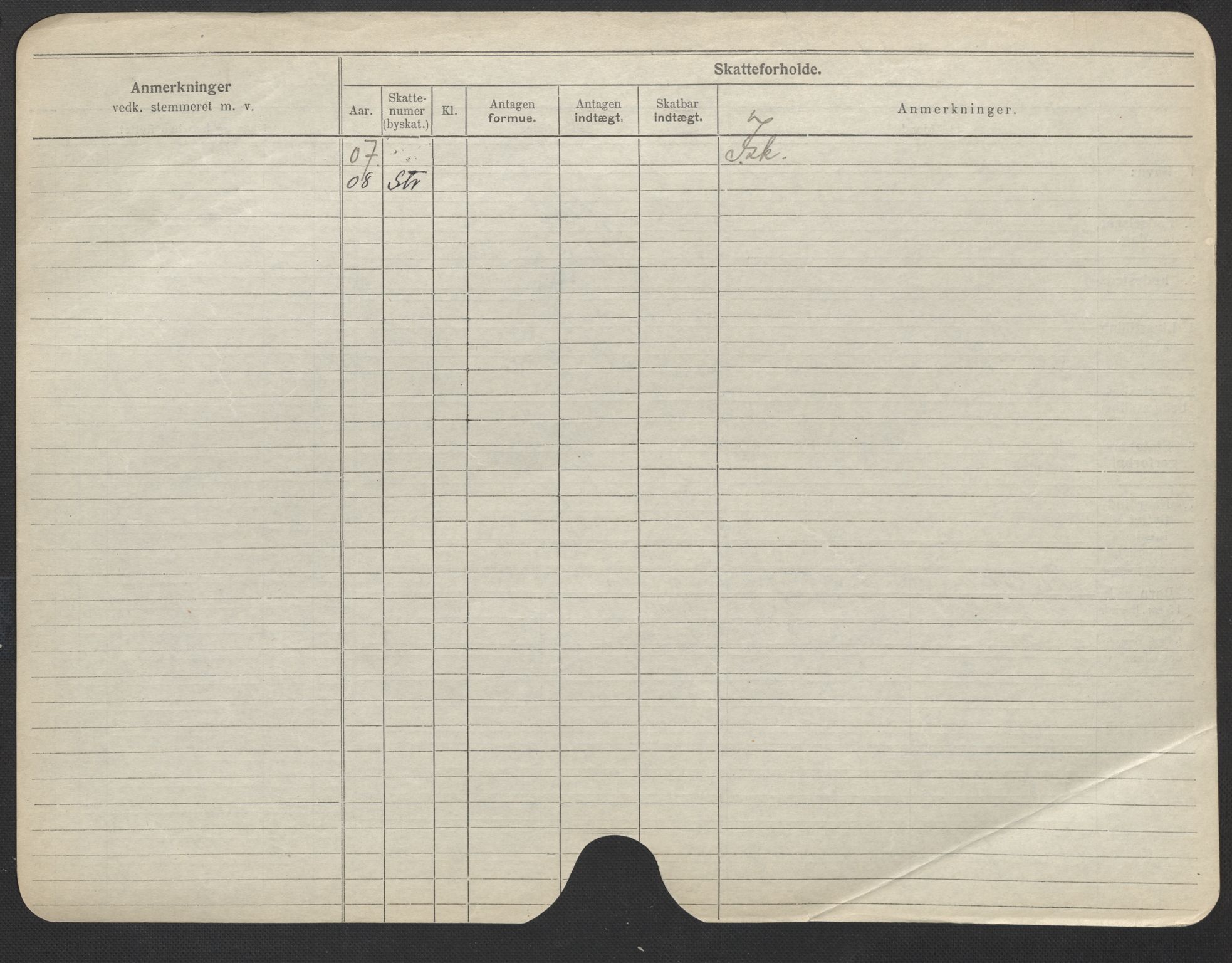 Oslo folkeregister, Registerkort, AV/SAO-A-11715/F/Fa/Fac/L0023: Kvinner, 1906-1914, s. 974b