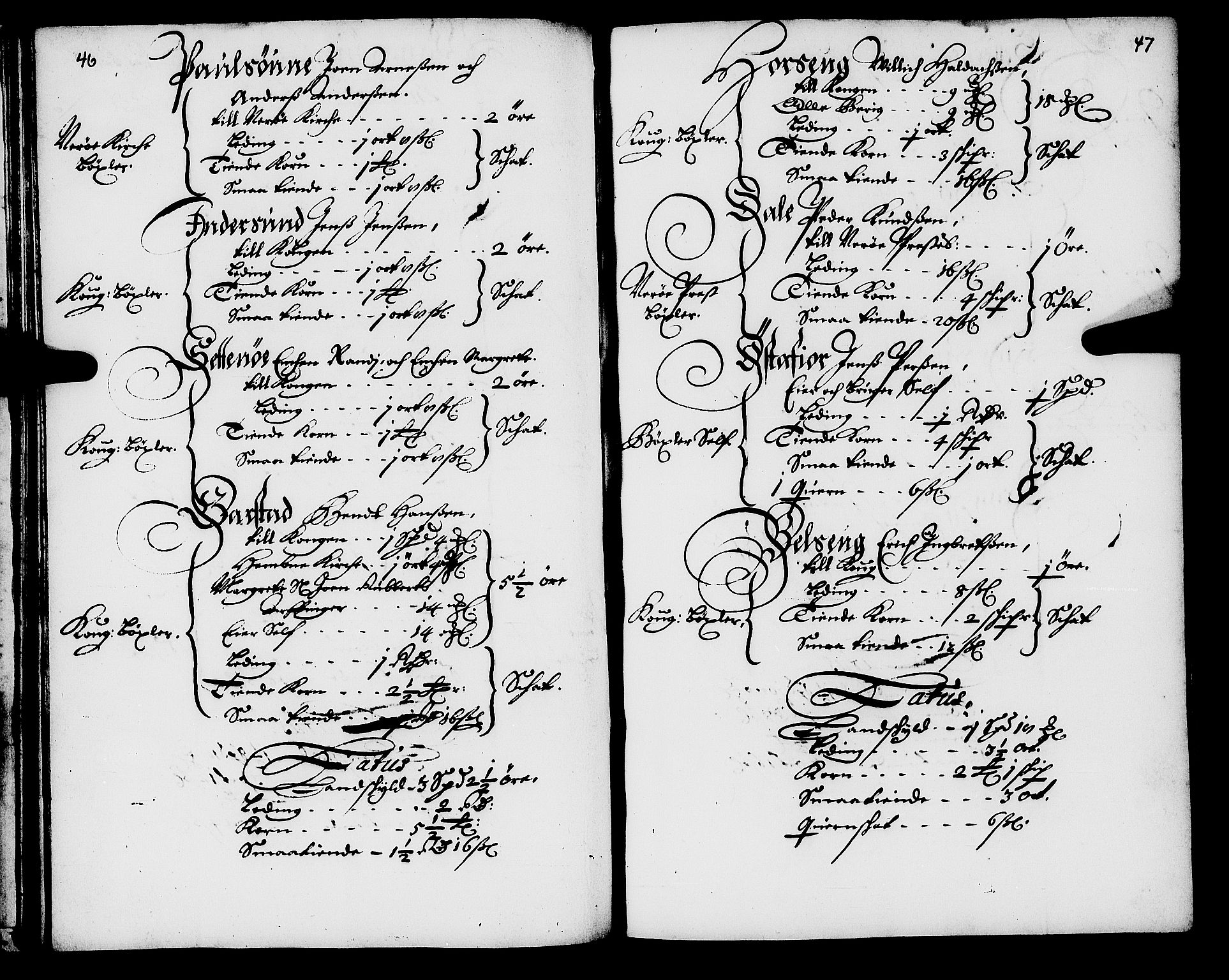 Rentekammeret inntil 1814, Realistisk ordnet avdeling, AV/RA-EA-4070/N/Nb/Nba/L0056: Namdalen len, 1669, s. 46-47