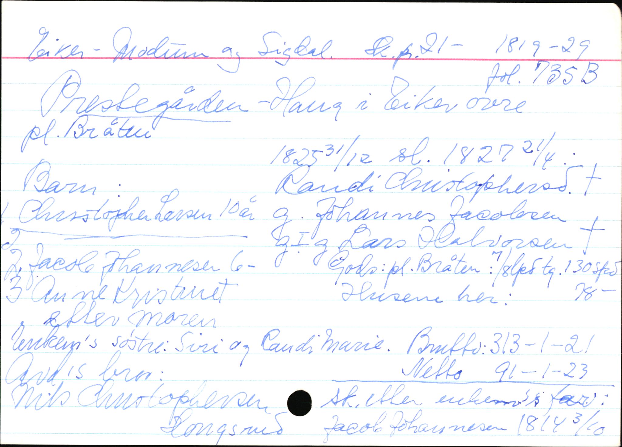 Eiker, Modum og Sigdal sorenskriveri, AV/SAKO-A-123/H, 1676-1828, s. 4008