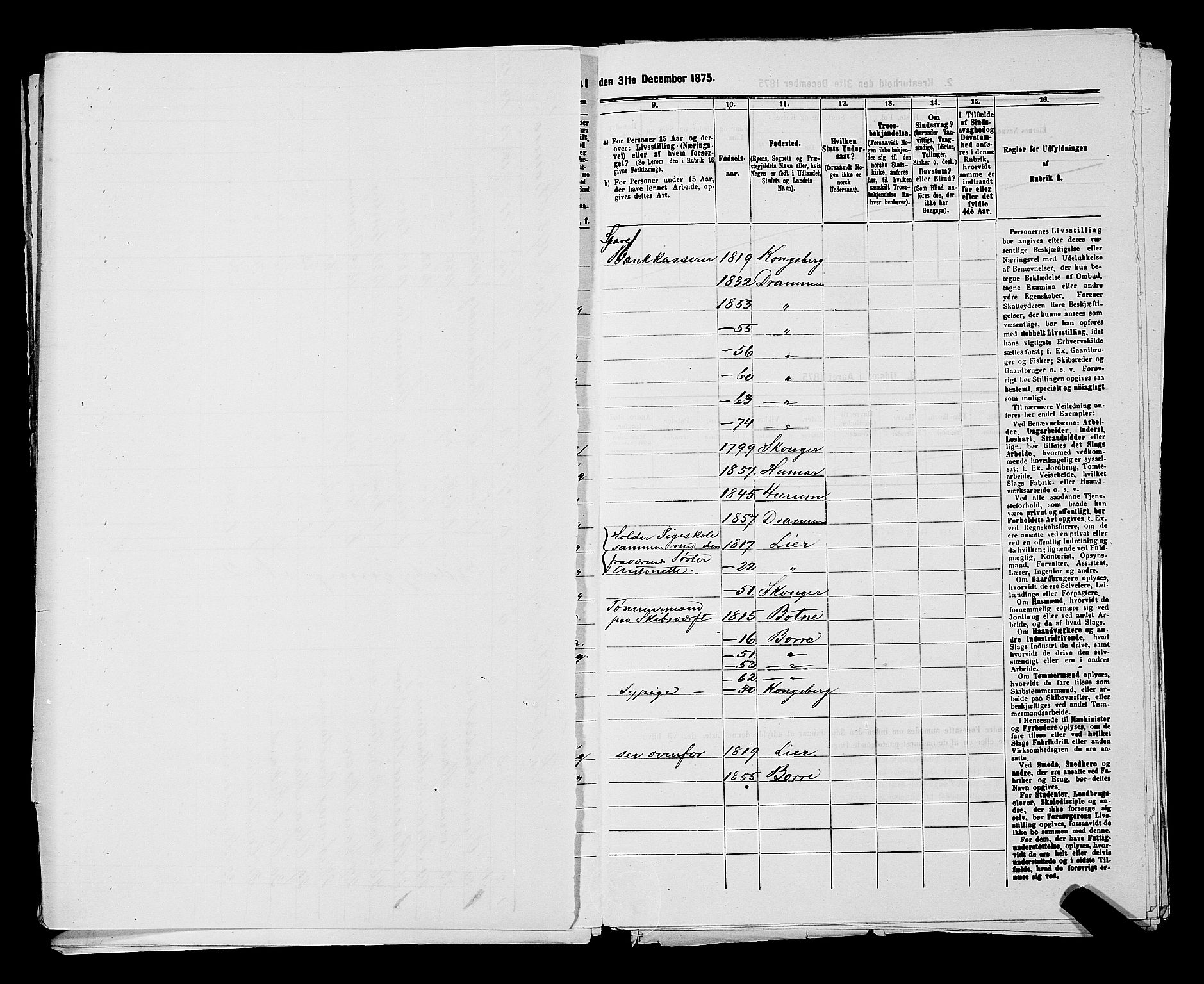 SAKO, Folketelling 1875 for 0602 Drammen kjøpstad, 1875, s. 2897