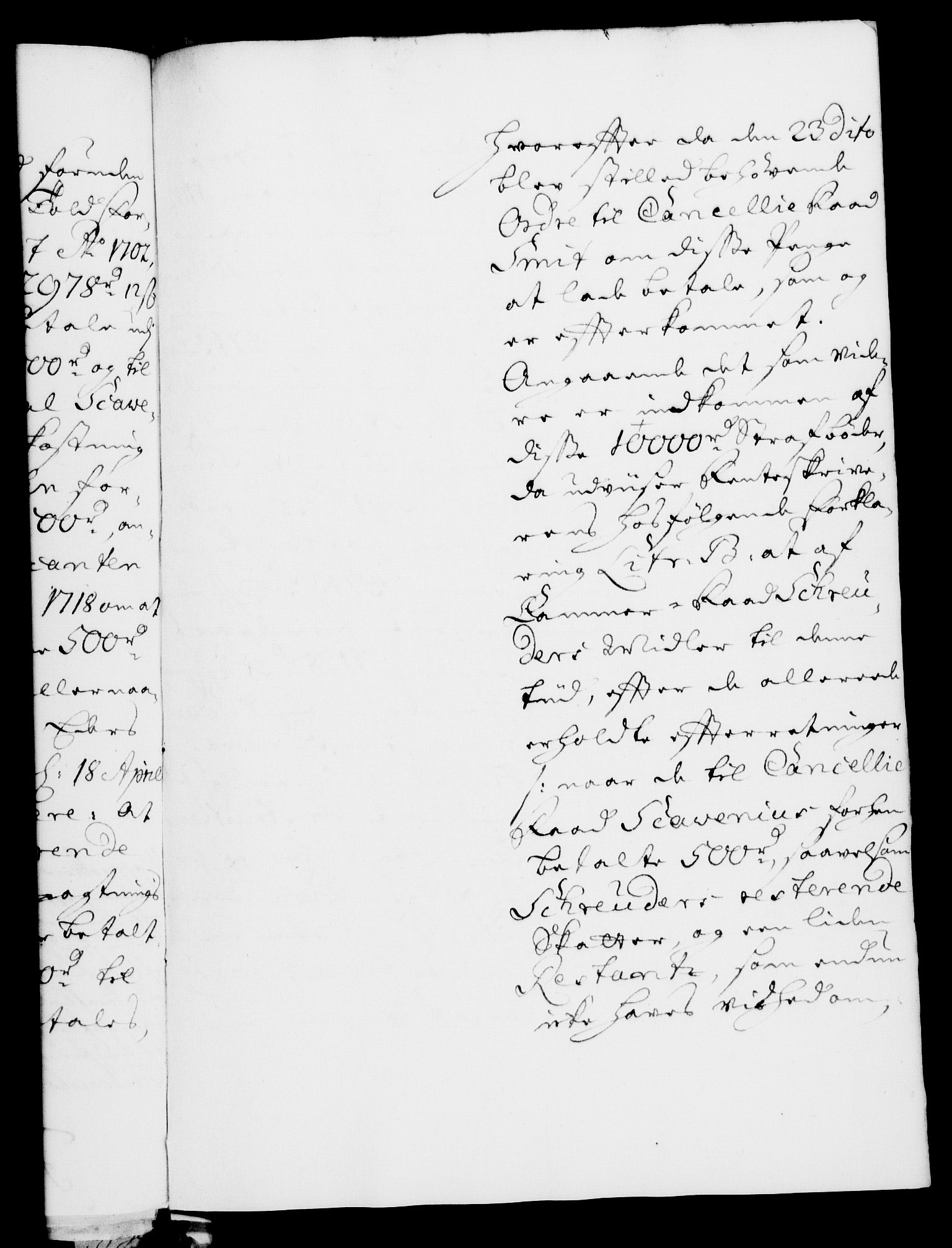 Rentekammeret, Kammerkanselliet, RA/EA-3111/G/Gf/Gfa/L0007: Norsk relasjons- og resolusjonsprotokoll (merket RK 52.7), 1724, s. 965