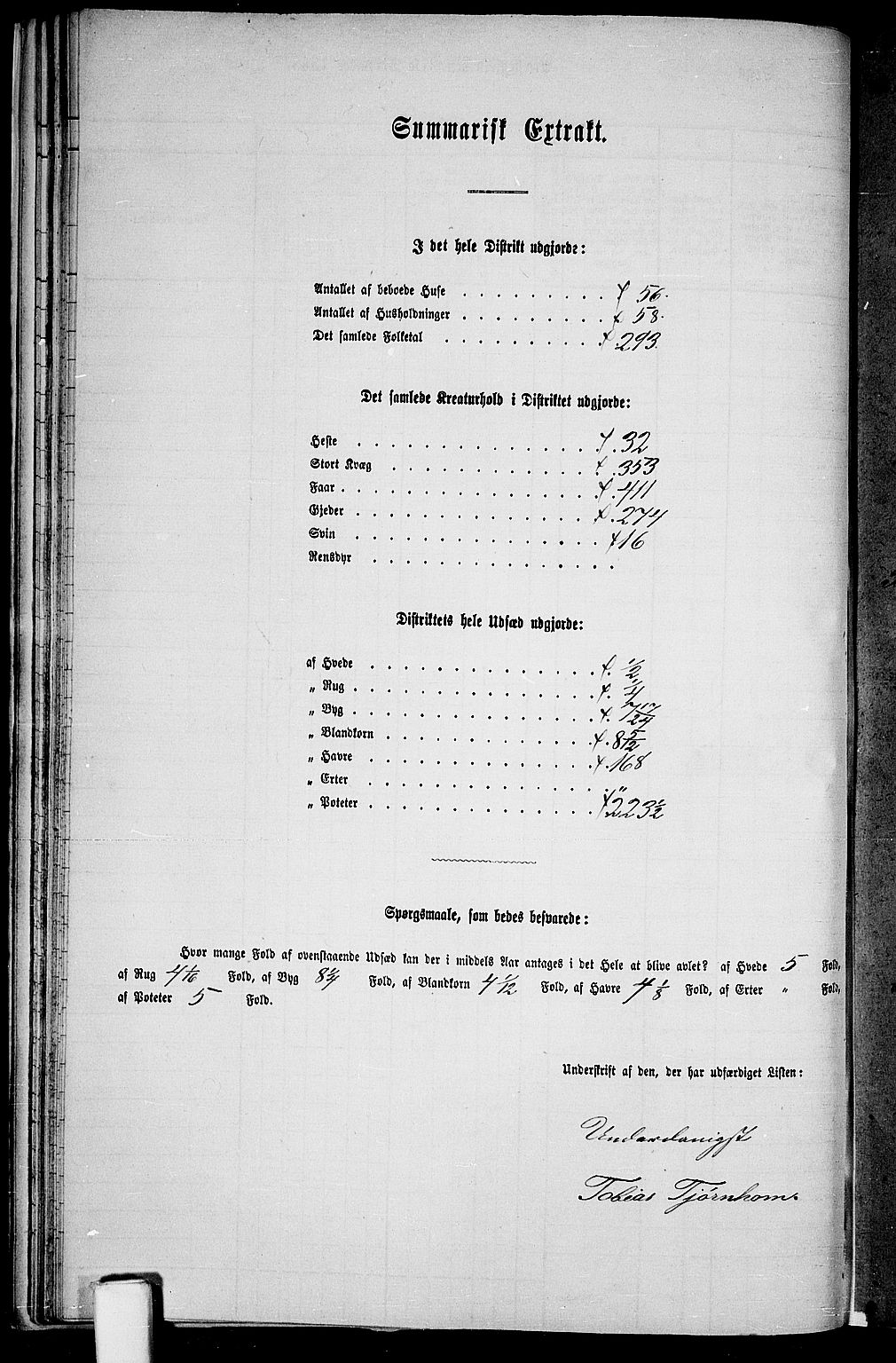 RA, Folketelling 1865 for 1034P Hægebostad prestegjeld, 1865, s. 31