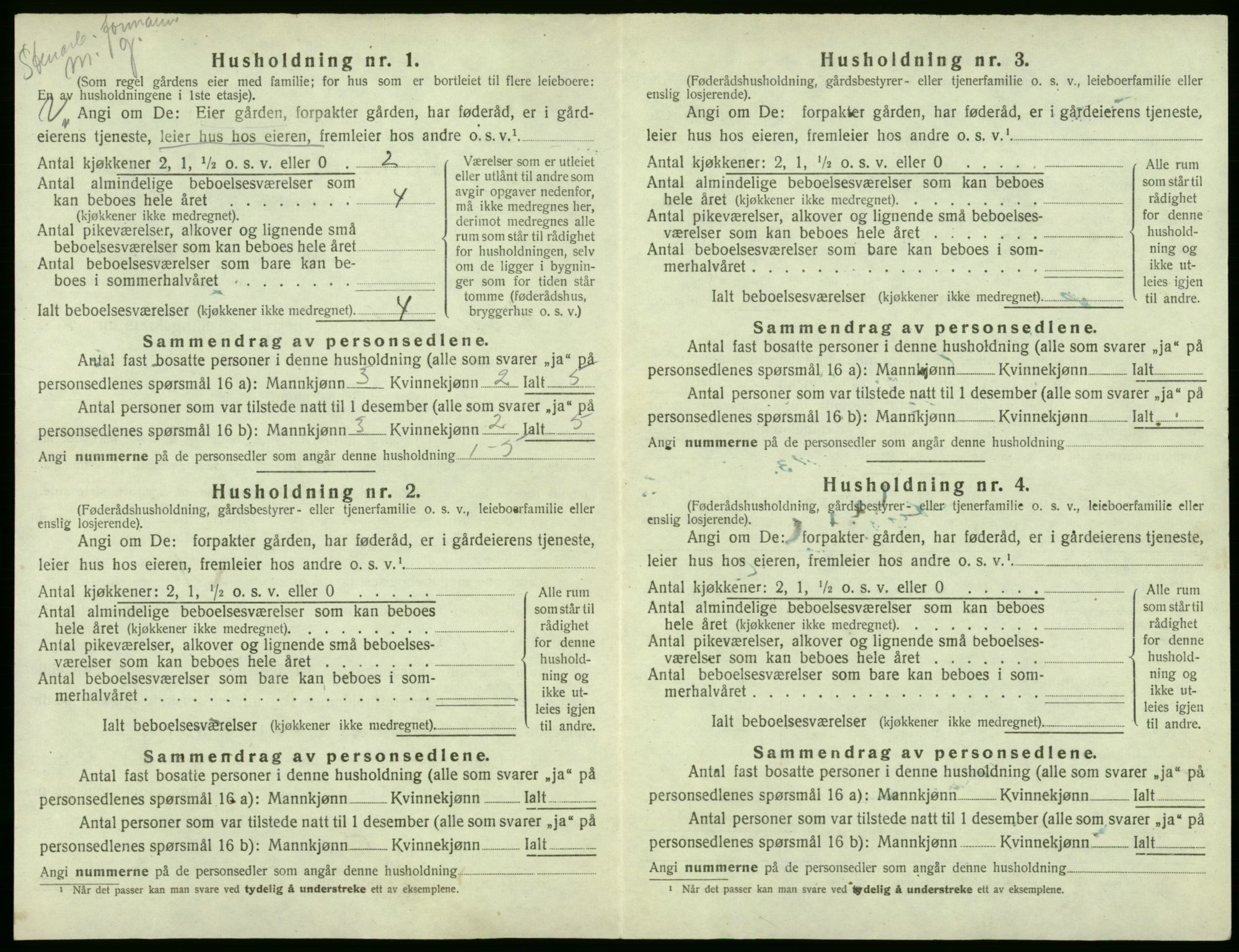 SAB, Folketelling 1920 for 1244 Austevoll herred, 1920, s. 219