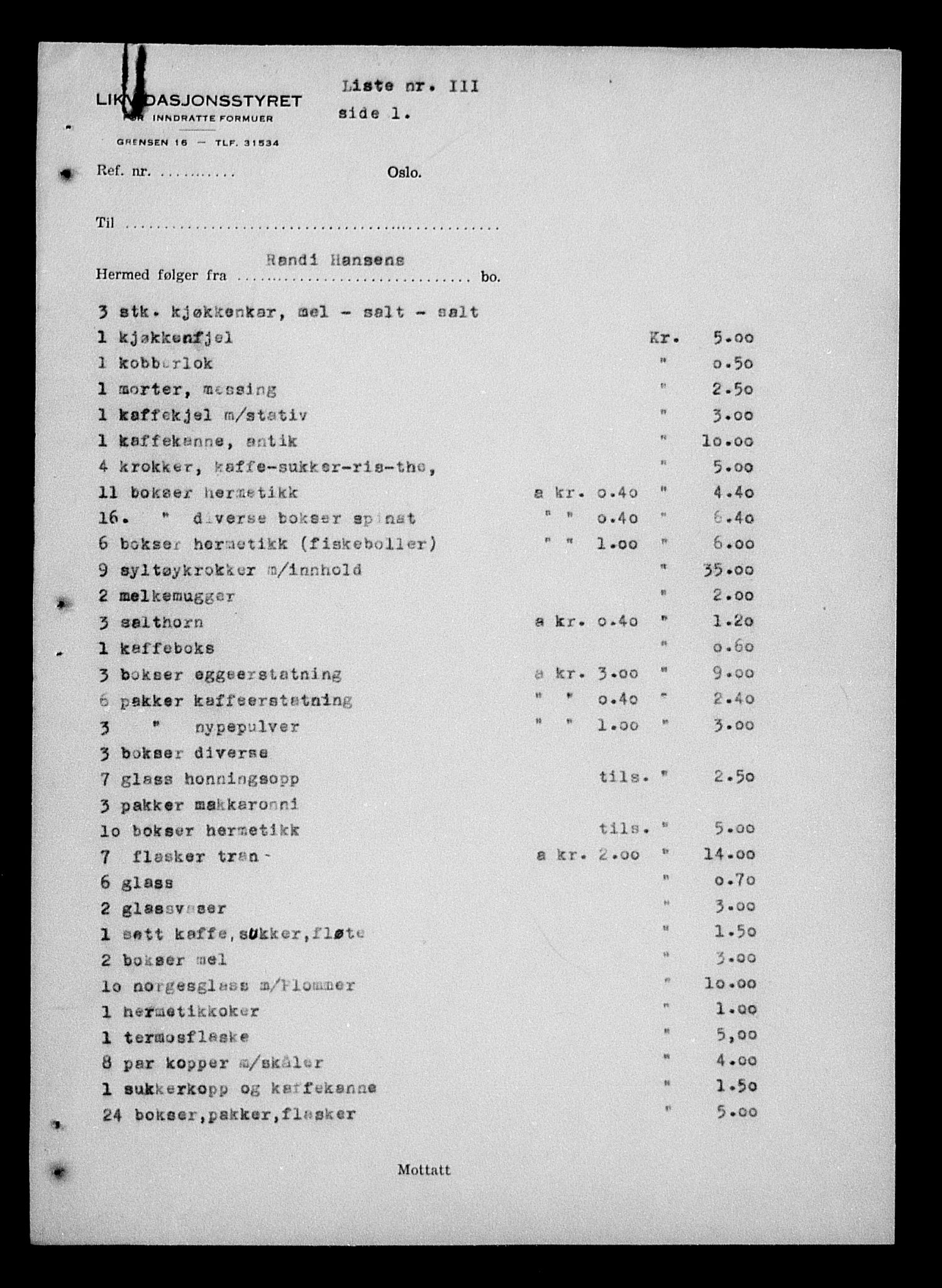 Justisdepartementet, Tilbakeføringskontoret for inndratte formuer, AV/RA-S-1564/H/Hc/Hcd/L0990: --, 1945-1947, s. 565