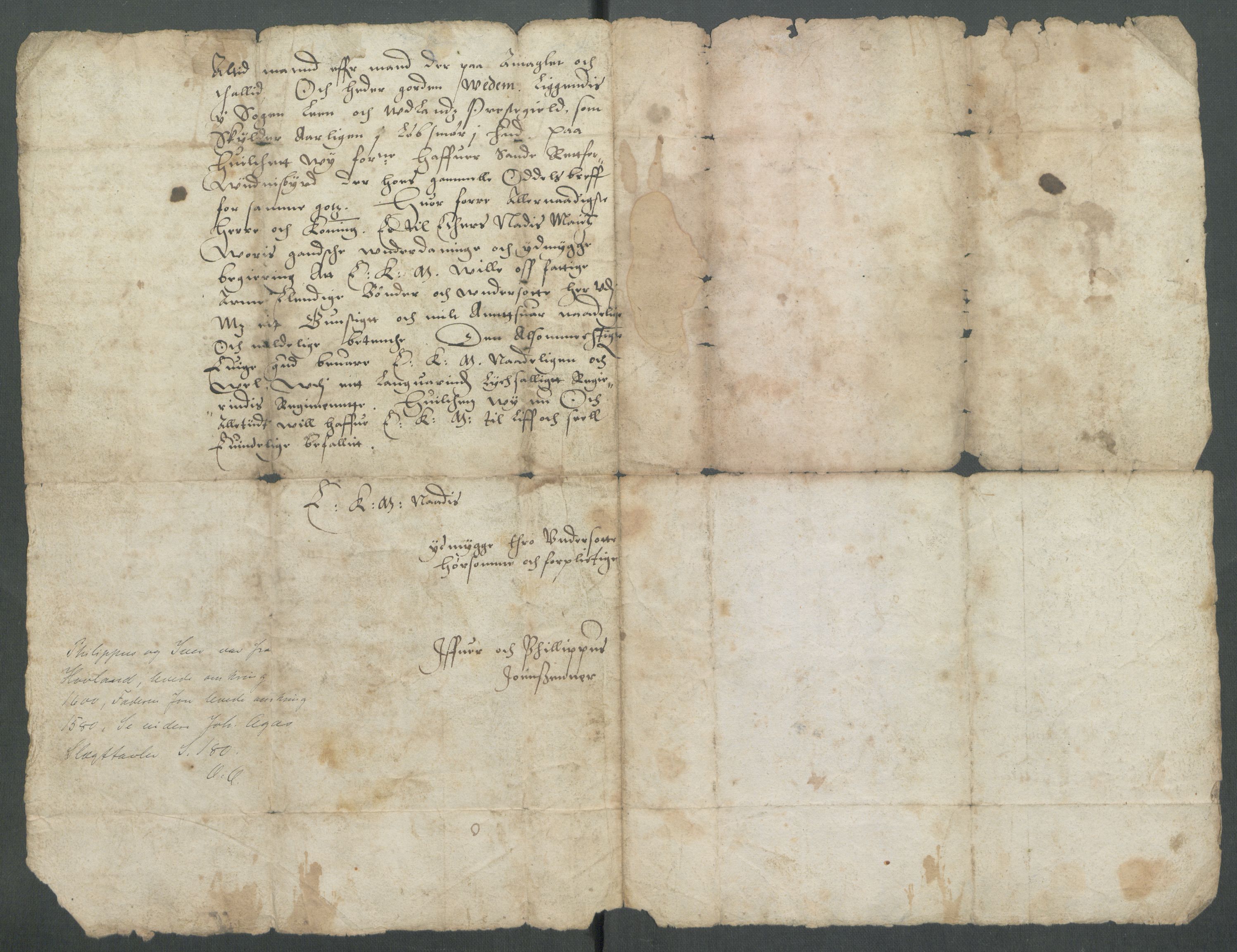 Riksarkivets diplomsamling, AV/RA-EA-5965/F02/L0113: Dokumenter, 1604, s. 86