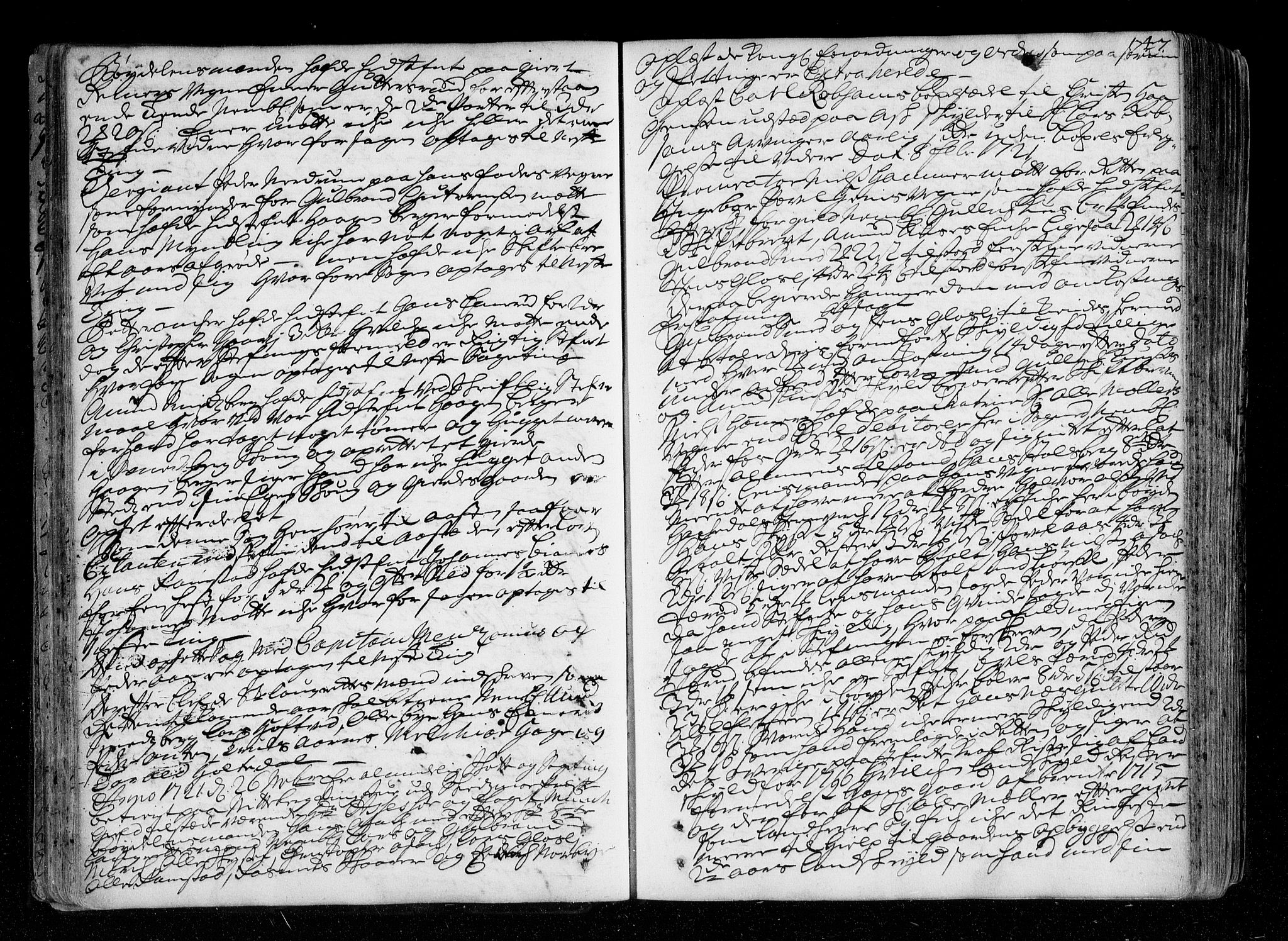 Nedre Romerike sorenskriveri, AV/SAO-A-10469/F/Fb/L0037: Tingbok, 1721-1724, s. 46b-47a