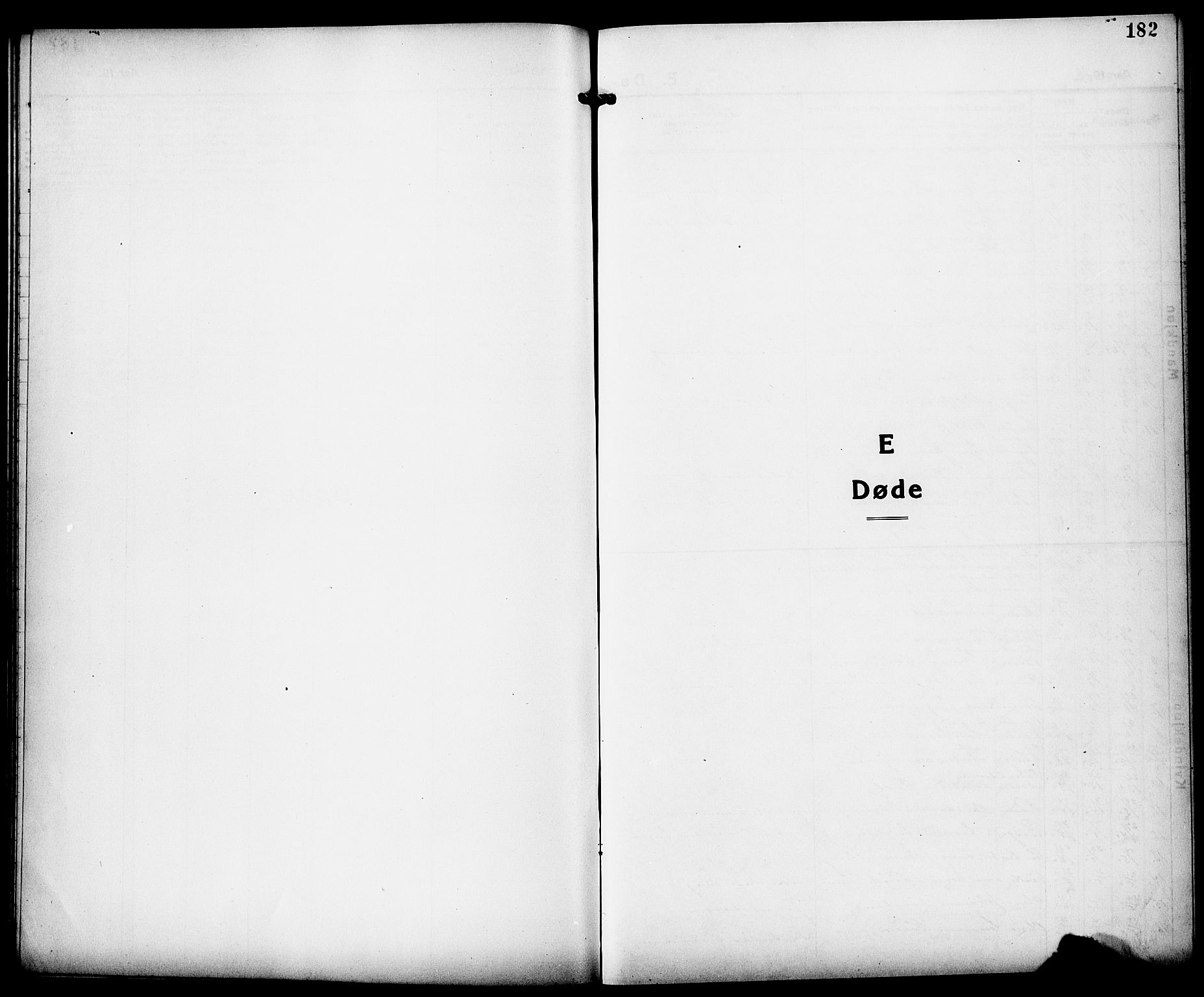 Løten prestekontor, SAH/PREST-022/L/La/L0008: Klokkerbok nr. 8, 1920-1929, s. 182