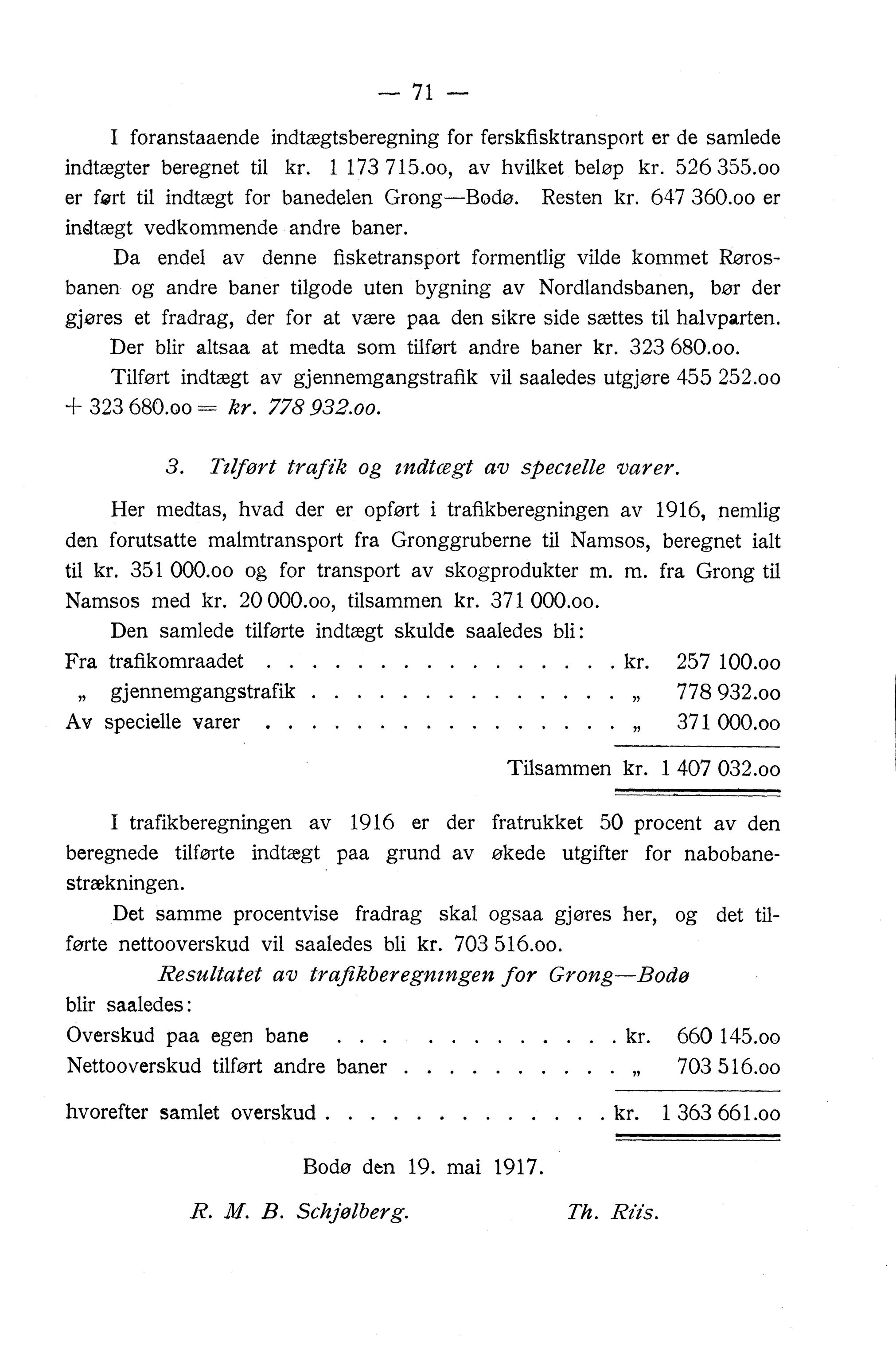 Nordland Fylkeskommune. Fylkestinget, AIN/NFK-17/176/A/Ac/L0040: Fylkestingsforhandlinger 1917, 1917