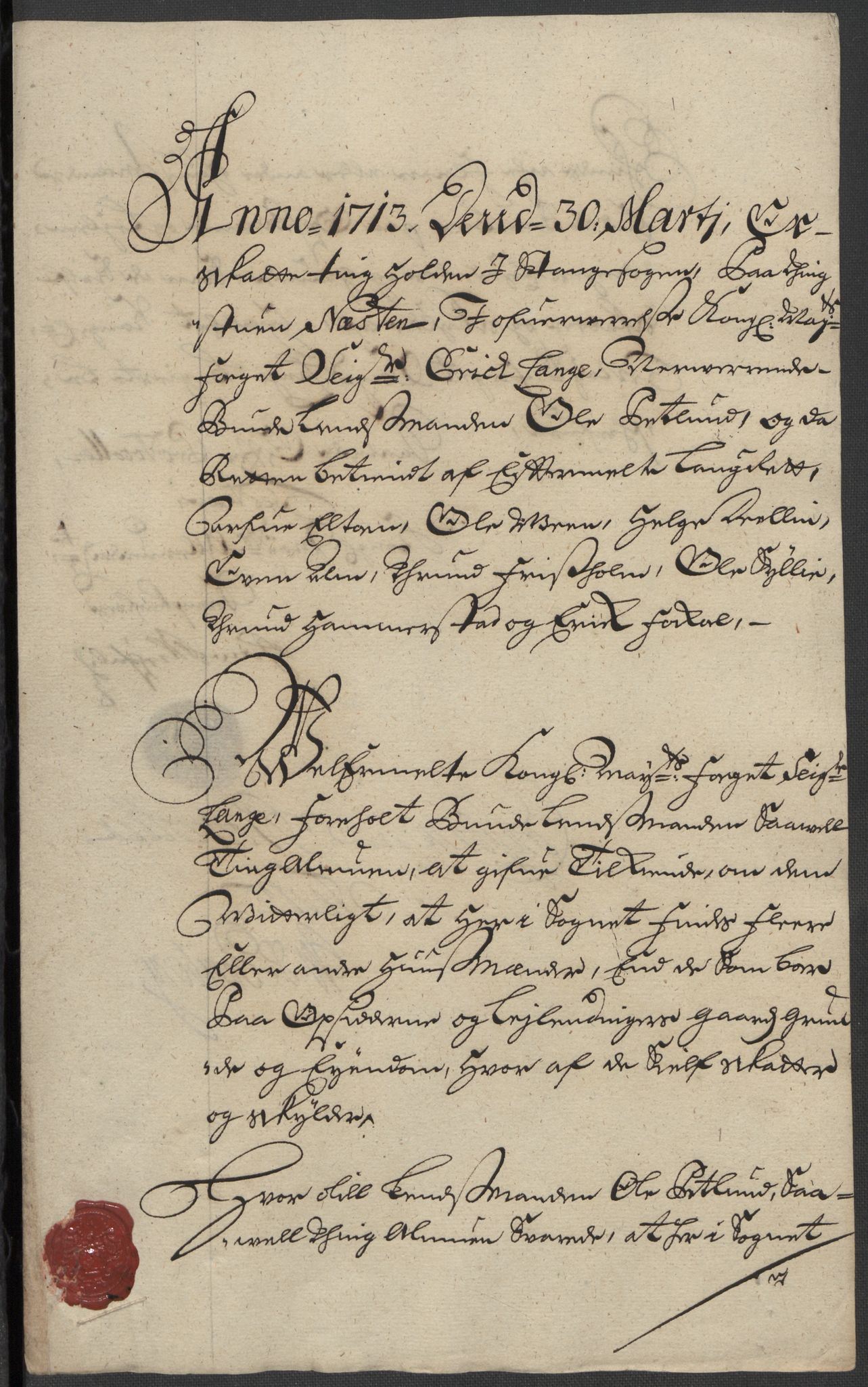 Rentekammeret inntil 1814, Reviderte regnskaper, Fogderegnskap, RA/EA-4092/R16/L1050: Fogderegnskap Hedmark, 1713, s. 157