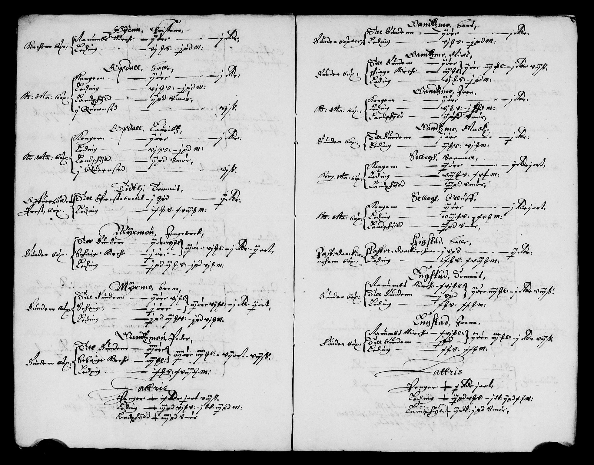 Rentekammeret inntil 1814, Reviderte regnskaper, Lensregnskaper, AV/RA-EA-5023/R/Rb/Rbw/L0146: Trondheim len, 1661