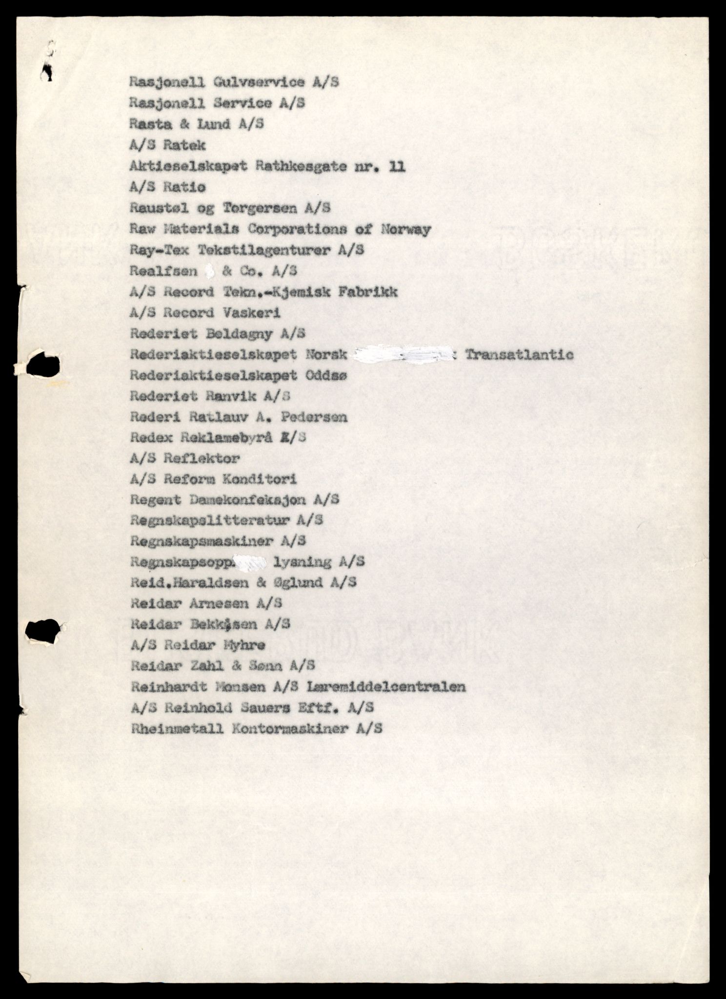 Oslo byfogd, Handelsregisteret, AV/SAT-A-10867/G/Gb/Gbb/L0126: Registreringsmeldinger, slettet etter firmalovens §24, R-Sc, 1978-1979, s. 3