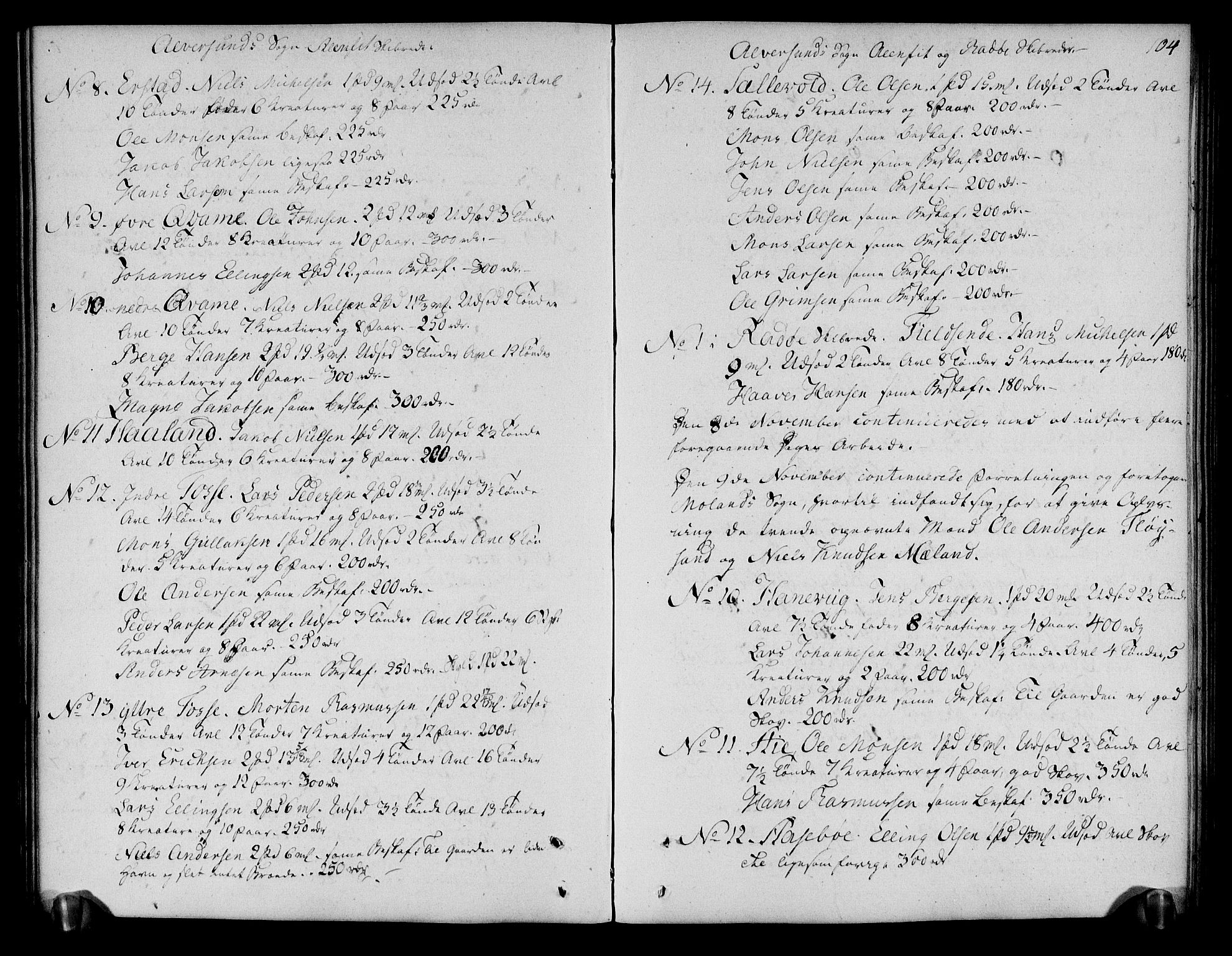 Rentekammeret inntil 1814, Realistisk ordnet avdeling, AV/RA-EA-4070/N/Ne/Nea/L0110: Nordhordland og Voss fogderi. Deliberasjonsprotokoll, 1803, s. 110