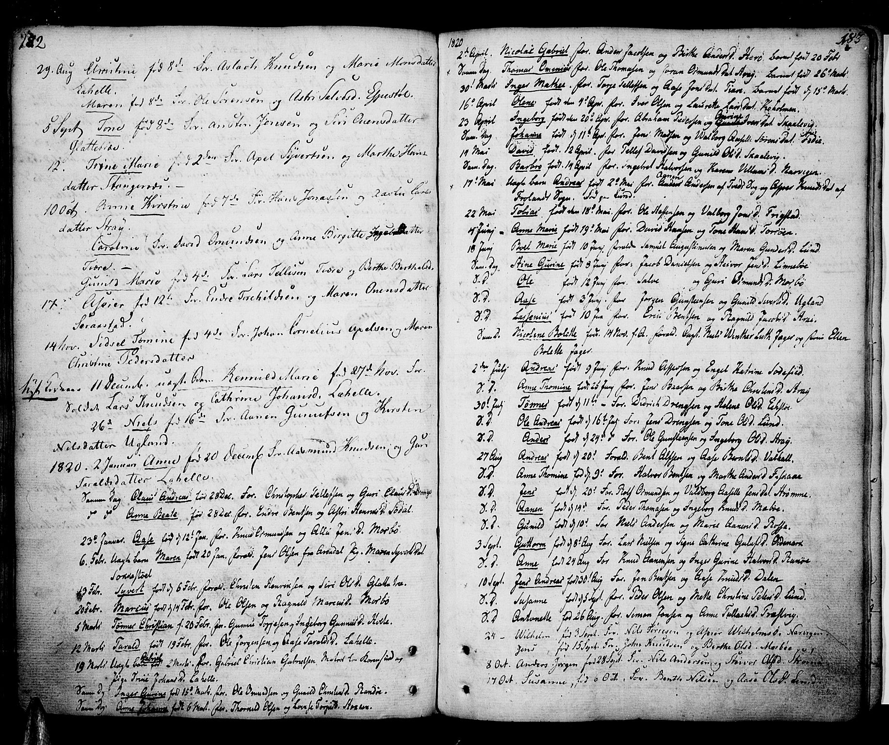 Oddernes sokneprestkontor, AV/SAK-1111-0033/F/Fa/Faa/L0004: Ministerialbok nr. A 4, 1764-1820, s. 182