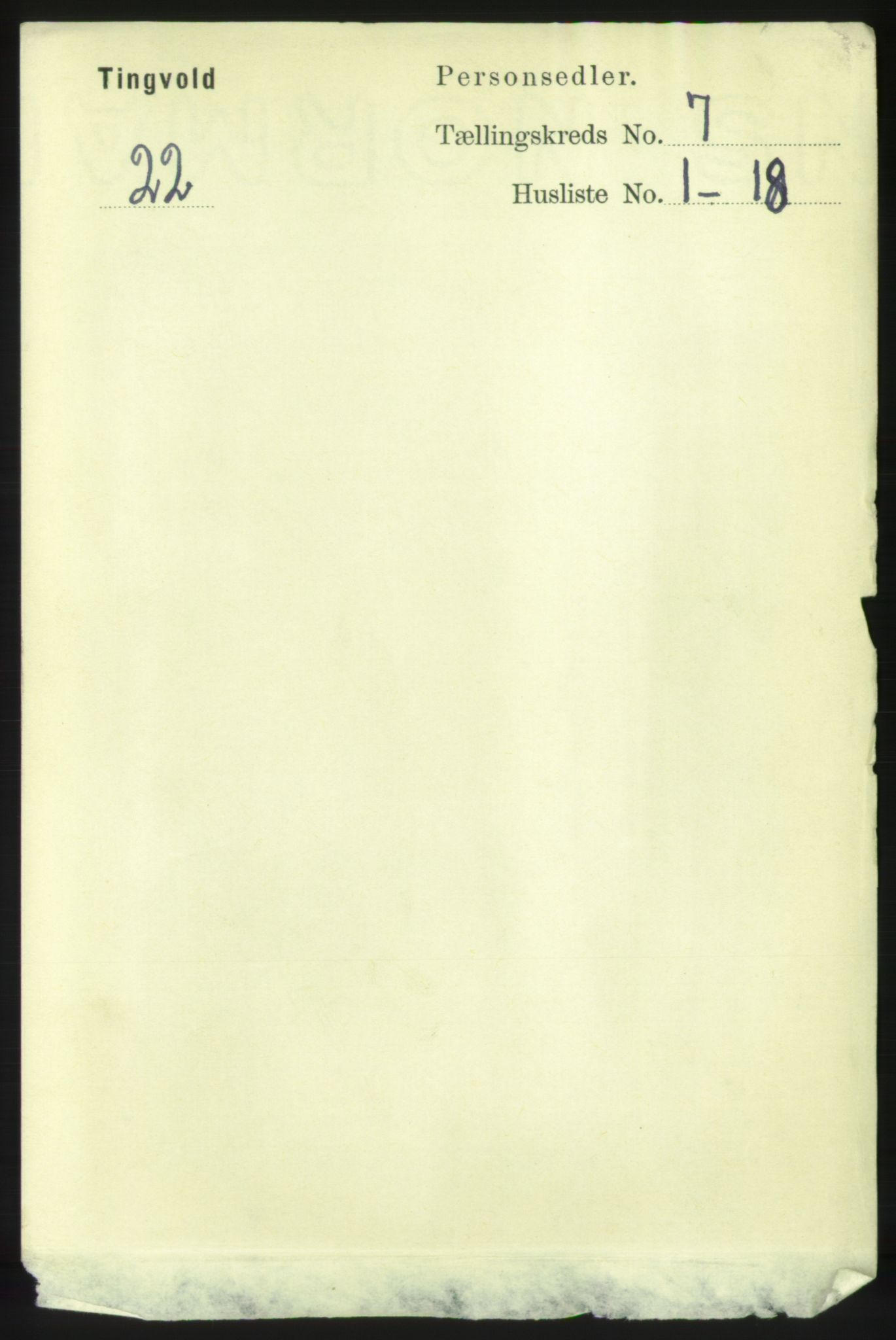 RA, Folketelling 1891 for 1560 Tingvoll herred, 1891, s. 2901