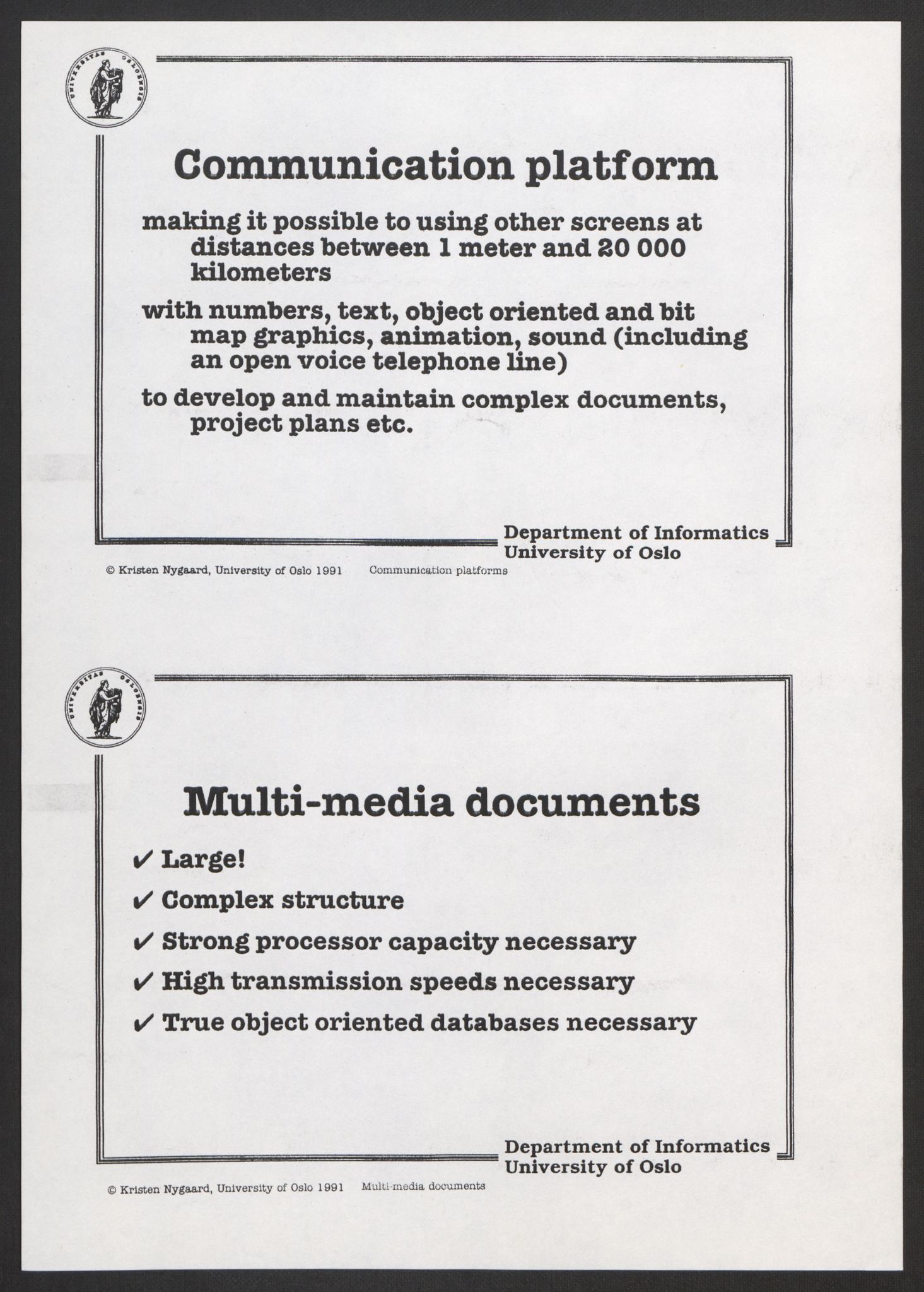 Nygaard, Kristen, AV/RA-PA-1398/F/Fh/L0003: Systemarbeid/brukermedvirkning, 1979-2002, s. 226