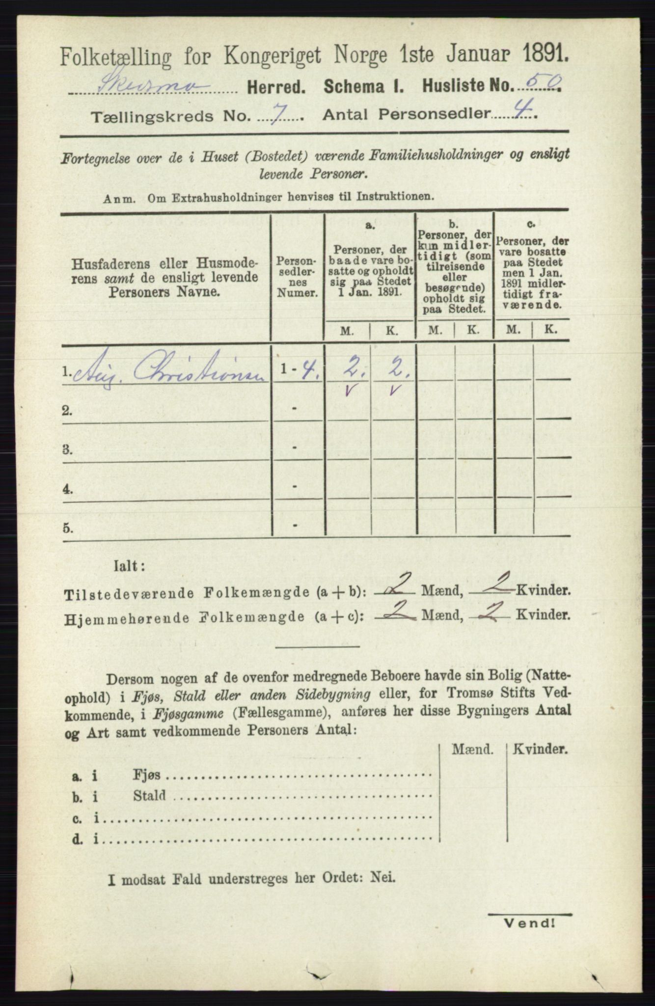 RA, Folketelling 1891 for 0231 Skedsmo herred, 1891, s. 3316