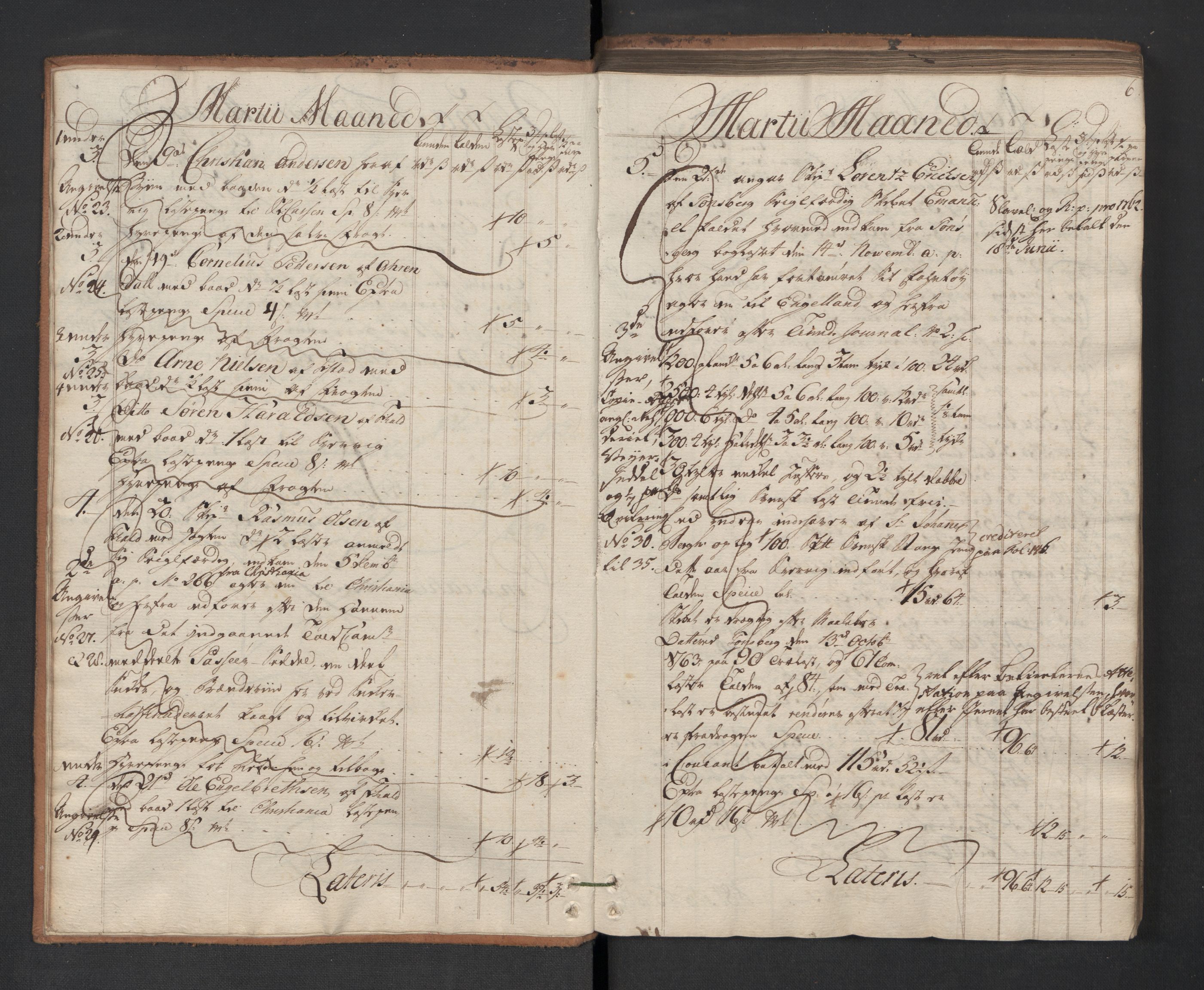 Generaltollkammeret, tollregnskaper, AV/RA-EA-5490/R01/L0053/0001: Tollregnskaper Fredrikshald / Utgående hovedtollbok, 1764