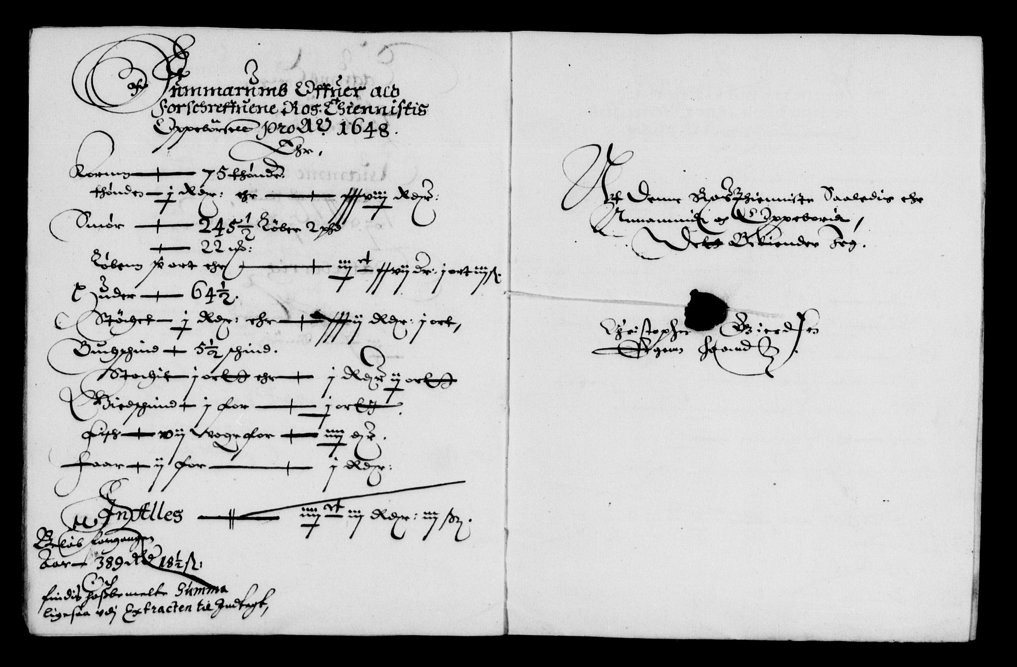 Rentekammeret inntil 1814, Reviderte regnskaper, Lensregnskaper, AV/RA-EA-5023/R/Rb/Rbt/L0113: Bergenhus len, 1648-1650