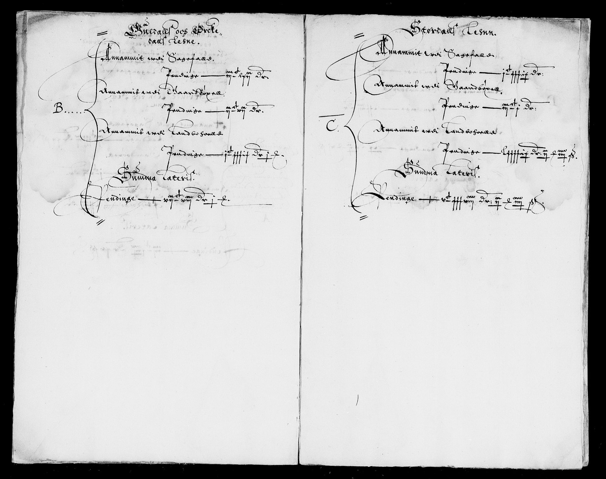 Rentekammeret inntil 1814, Reviderte regnskaper, Lensregnskaper, AV/RA-EA-5023/R/Rb/Rbw/L0016: Trondheim len, 1617-1619