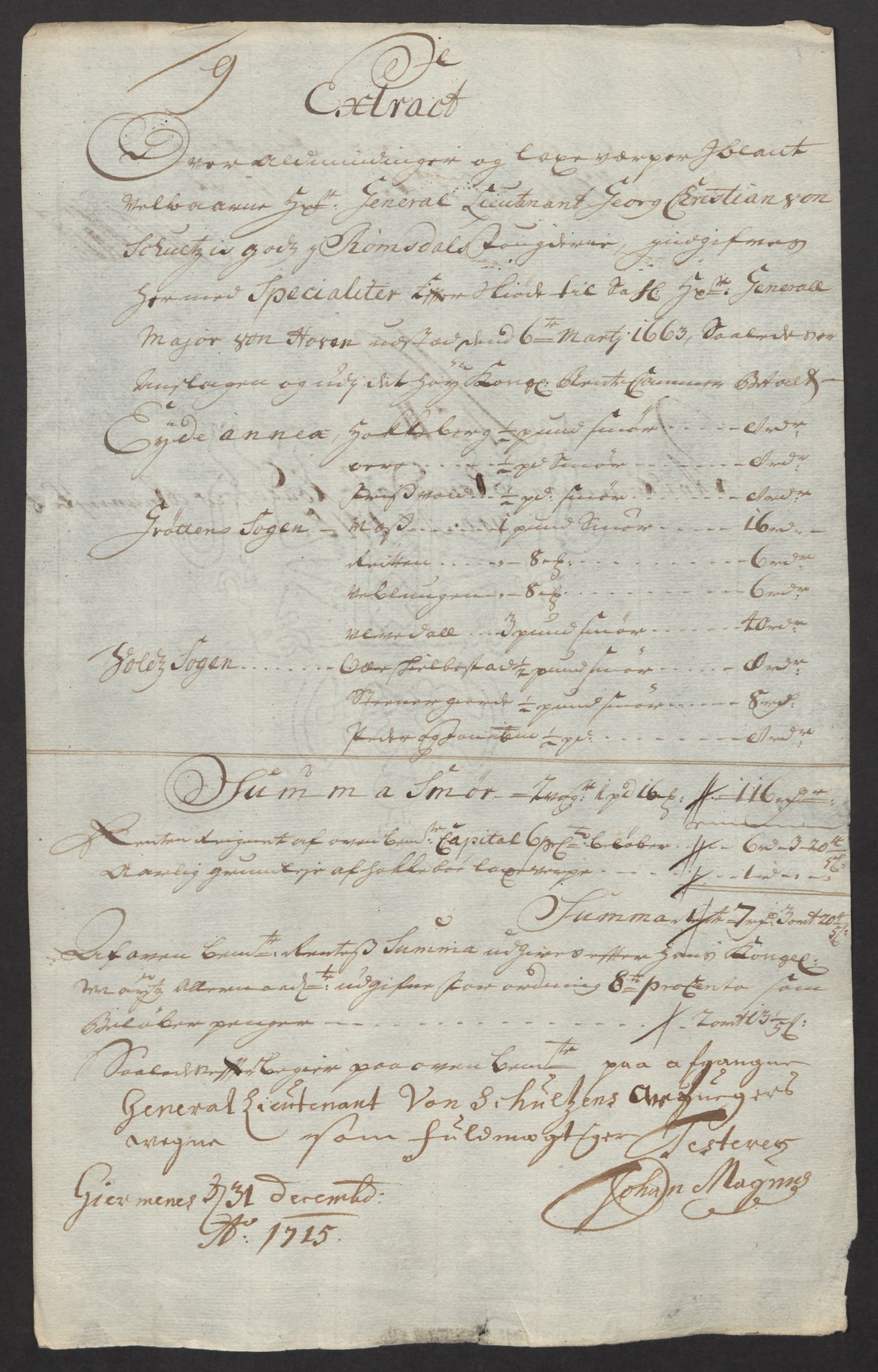 Rentekammeret inntil 1814, Reviderte regnskaper, Fogderegnskap, AV/RA-EA-4092/R55/L3663: Fogderegnskap Romsdal, 1715-1716, s. 122