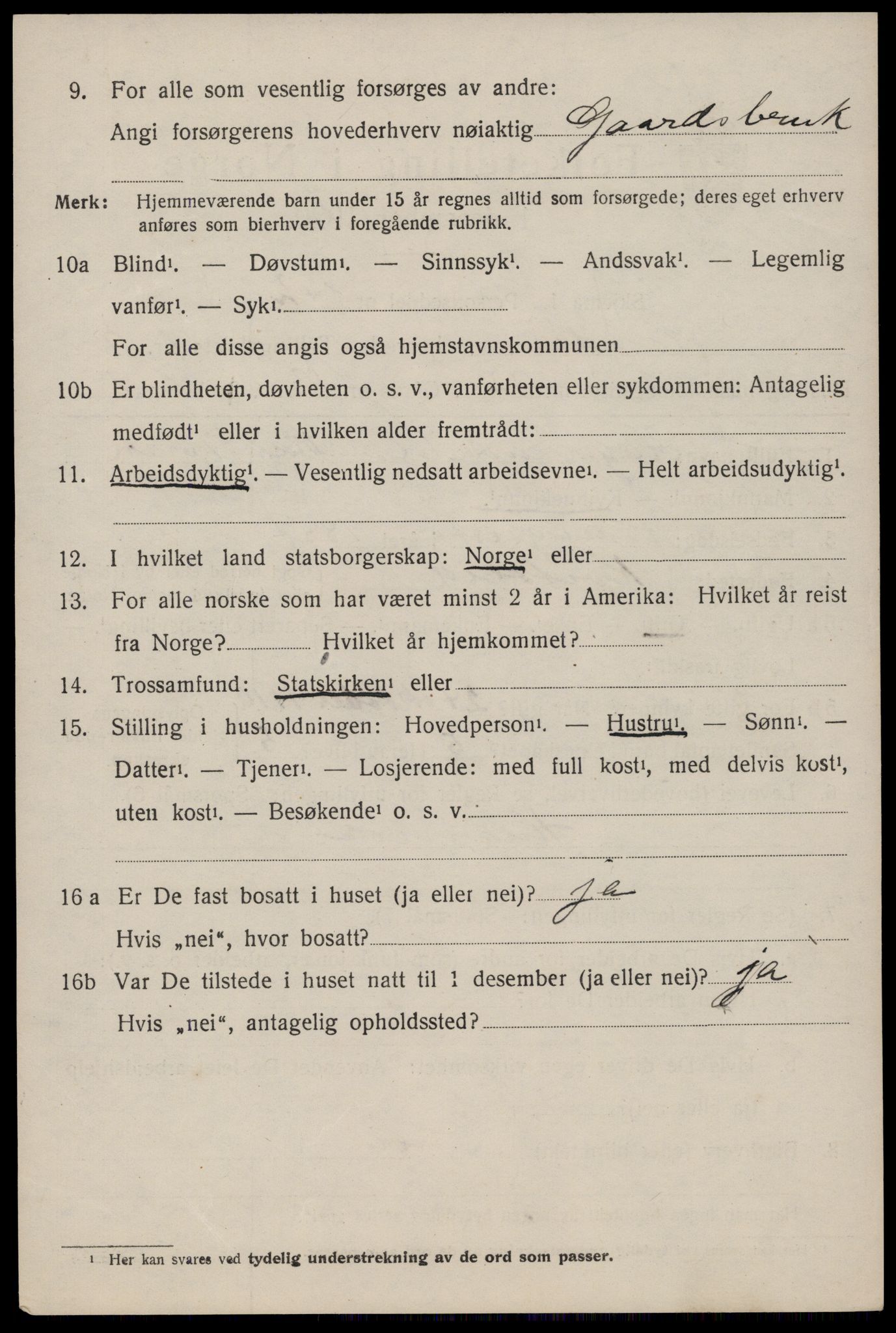 SAKO, Folketelling 1920 for 0830 Nissedal herred, 1920, s. 1780