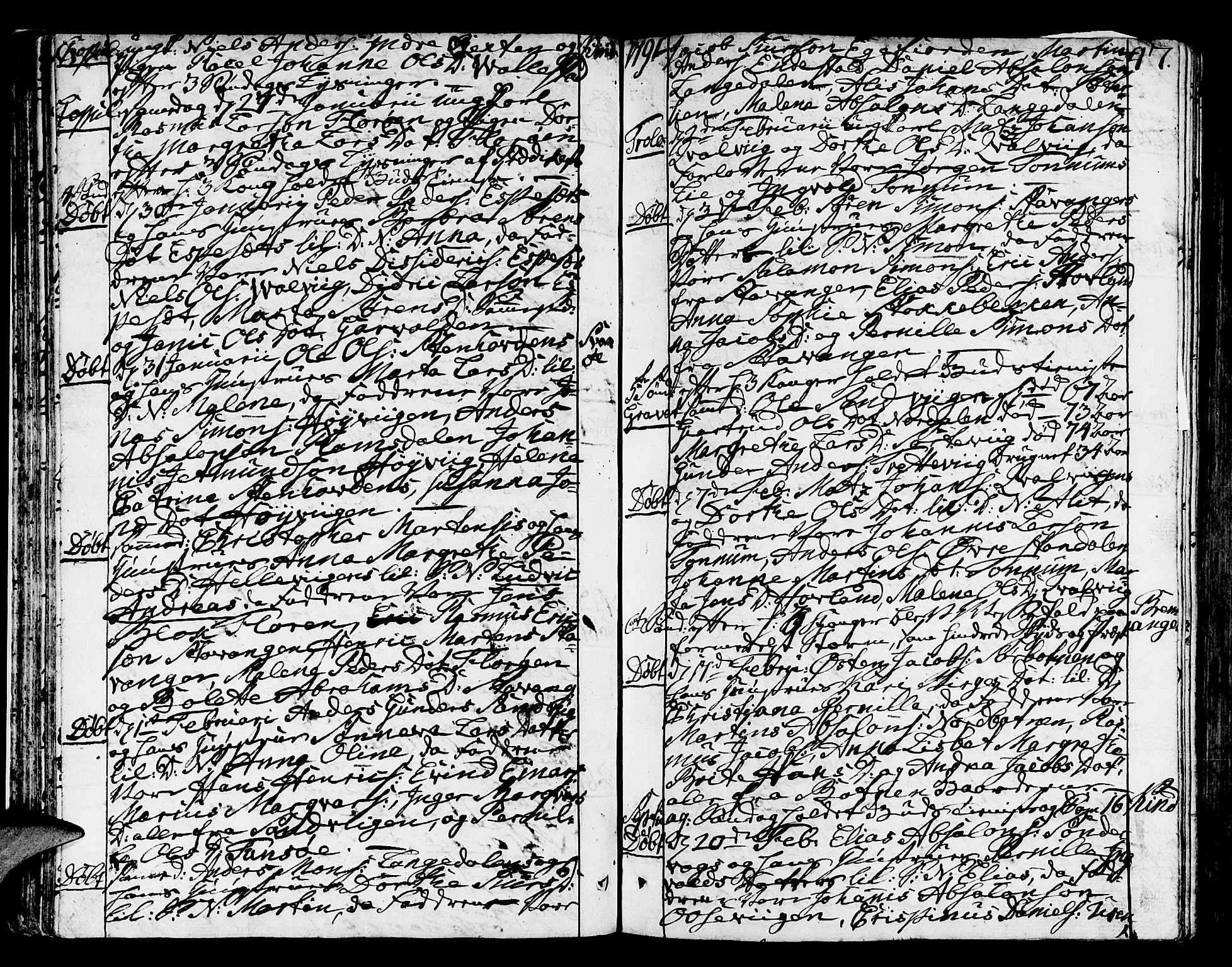 Kinn sokneprestembete, AV/SAB-A-80801/H/Haa/Haaa/L0003: Ministerialbok nr. A 3, 1785-1821, s. 47