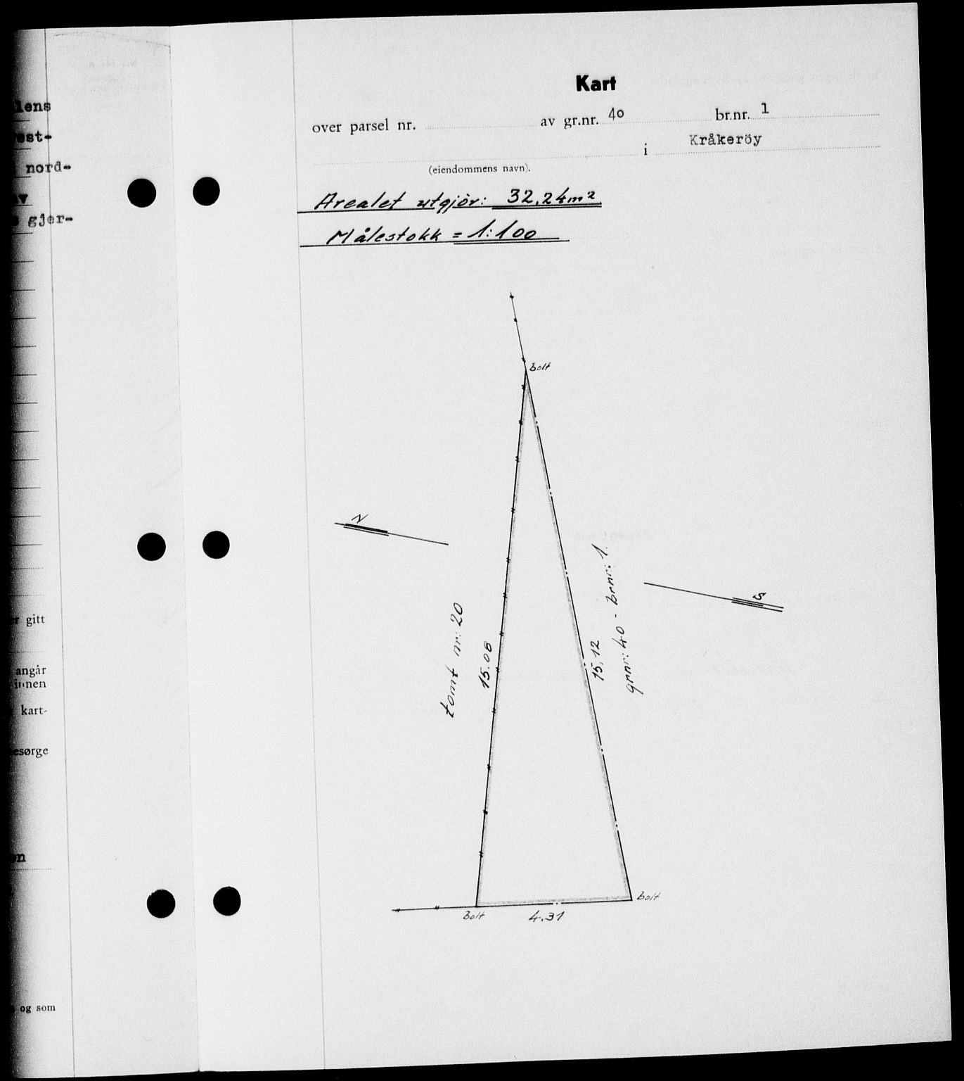 Onsøy sorenskriveri, SAO/A-10474/G/Ga/Gab/L0015: Pantebok nr. II A-15, 1945-1946, Dagboknr: 1517/1945