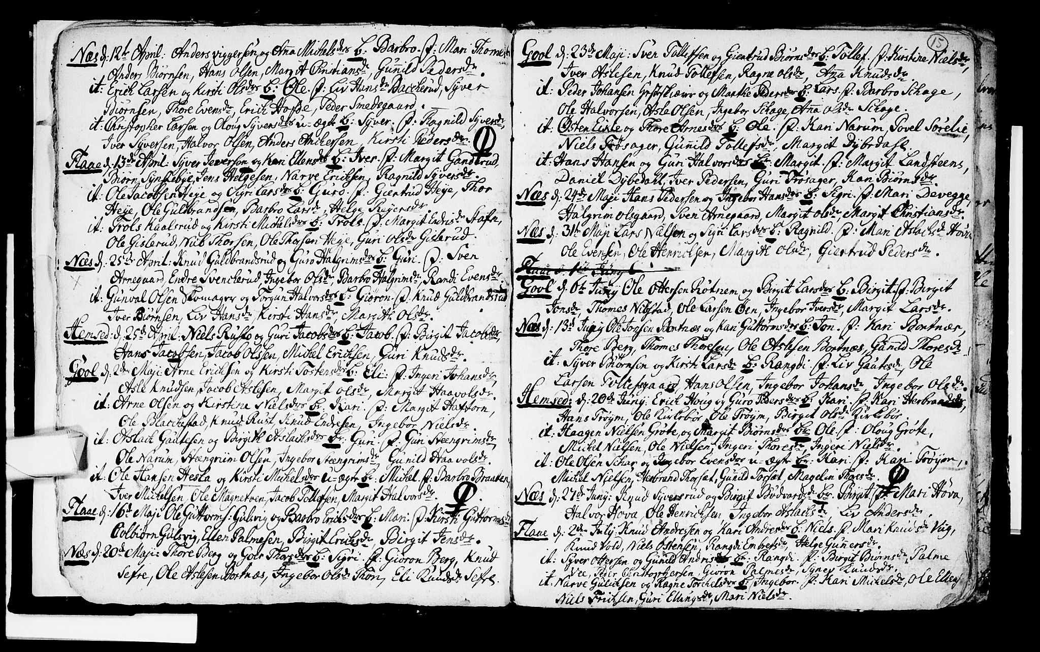 Nes kirkebøker, AV/SAKO-A-236/F/Fa/L0003: Ministerialbok nr. 3, 1760-1764, s. 15