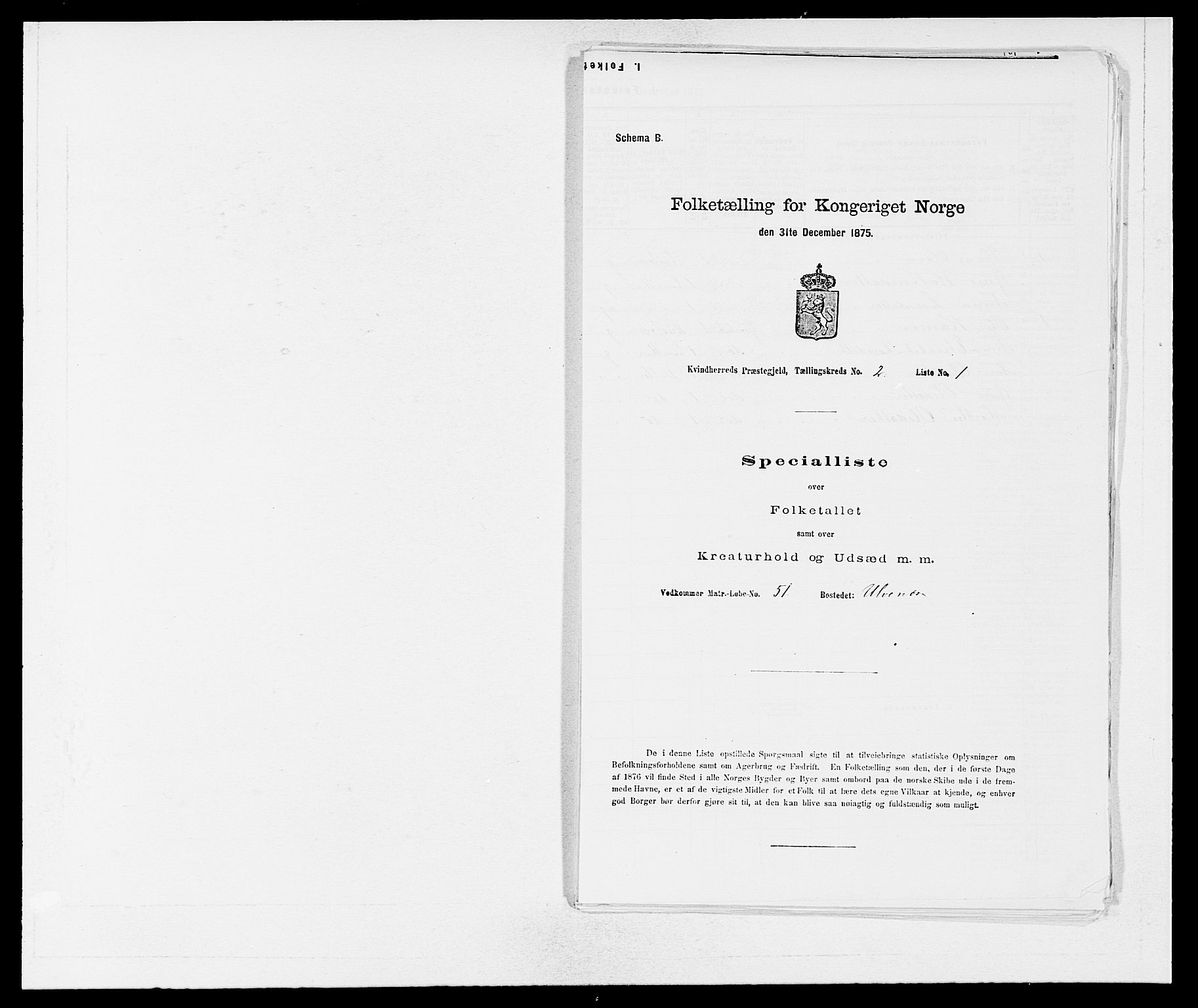 SAB, Folketelling 1875 for 1224P Kvinnherad prestegjeld, 1875, s. 197