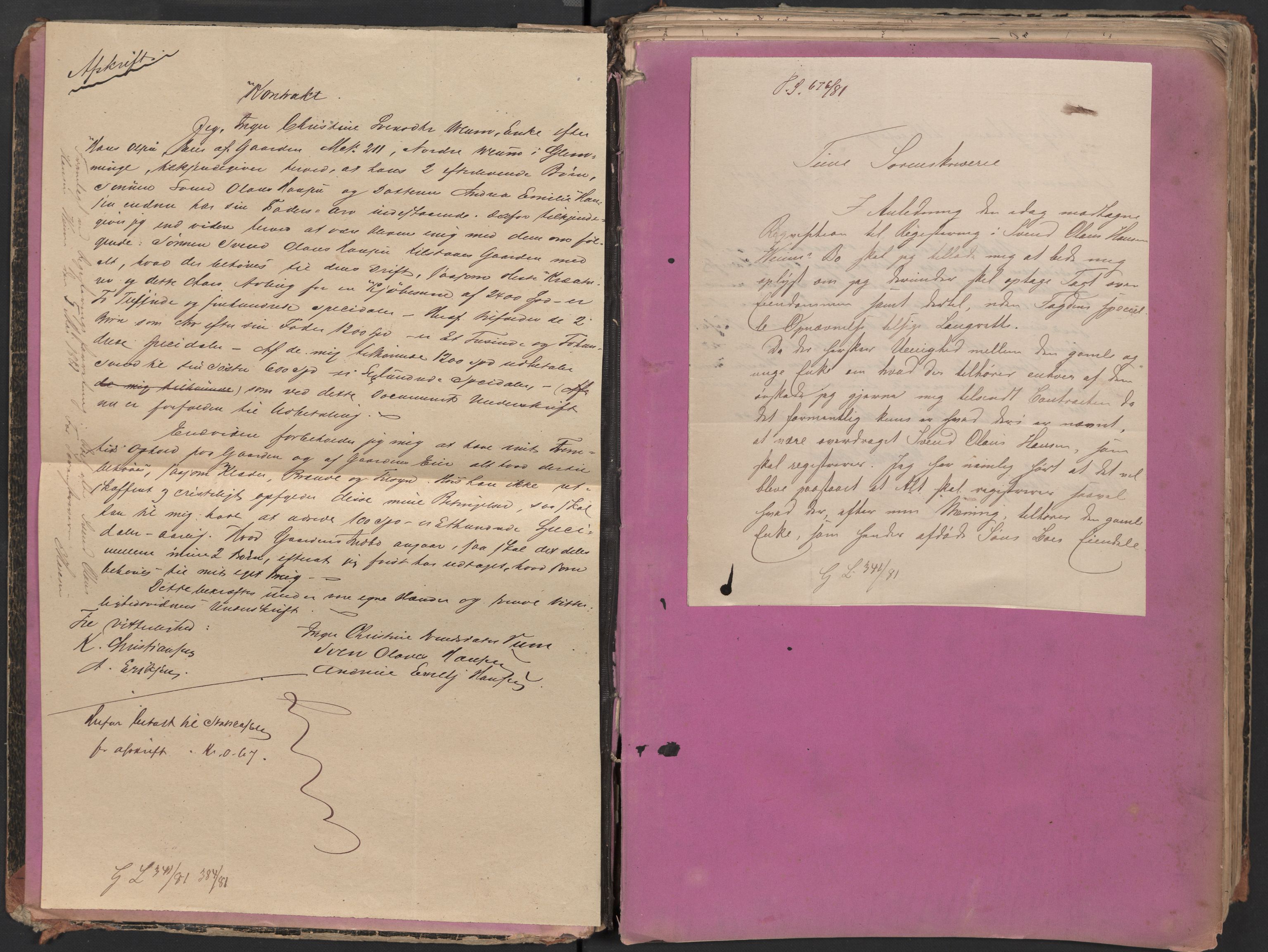 Glemmen lensmannskontor, AV/SAO-A-10123/H/Ha/Hab/L0003: Registreringsprotokoll, 1880-1891