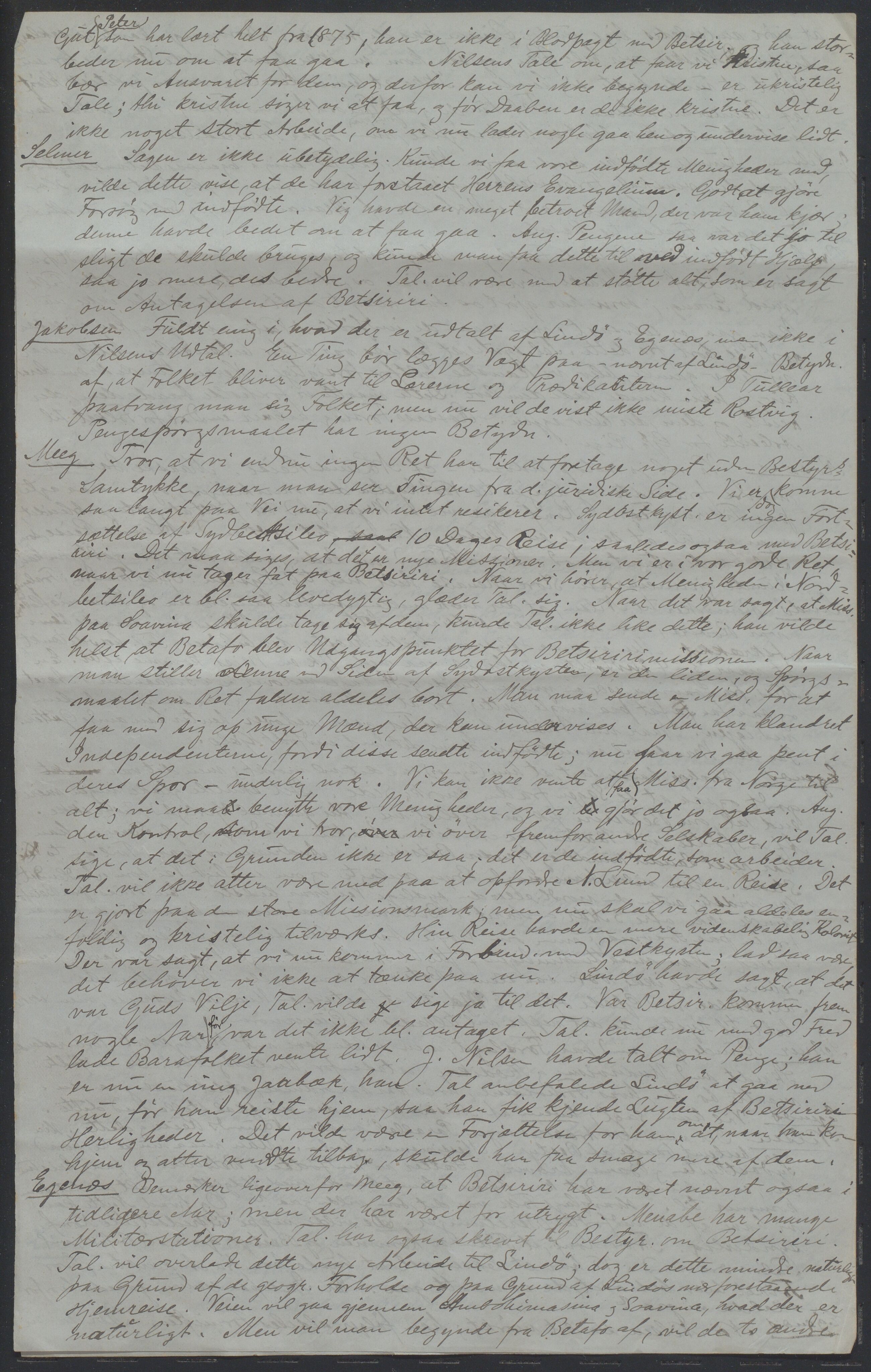 Det Norske Misjonsselskap - hovedadministrasjonen, VID/MA-A-1045/D/Da/Daa/L0037/0006: Konferansereferat og årsberetninger / Konferansereferat fra Madagaskar Innland., 1888