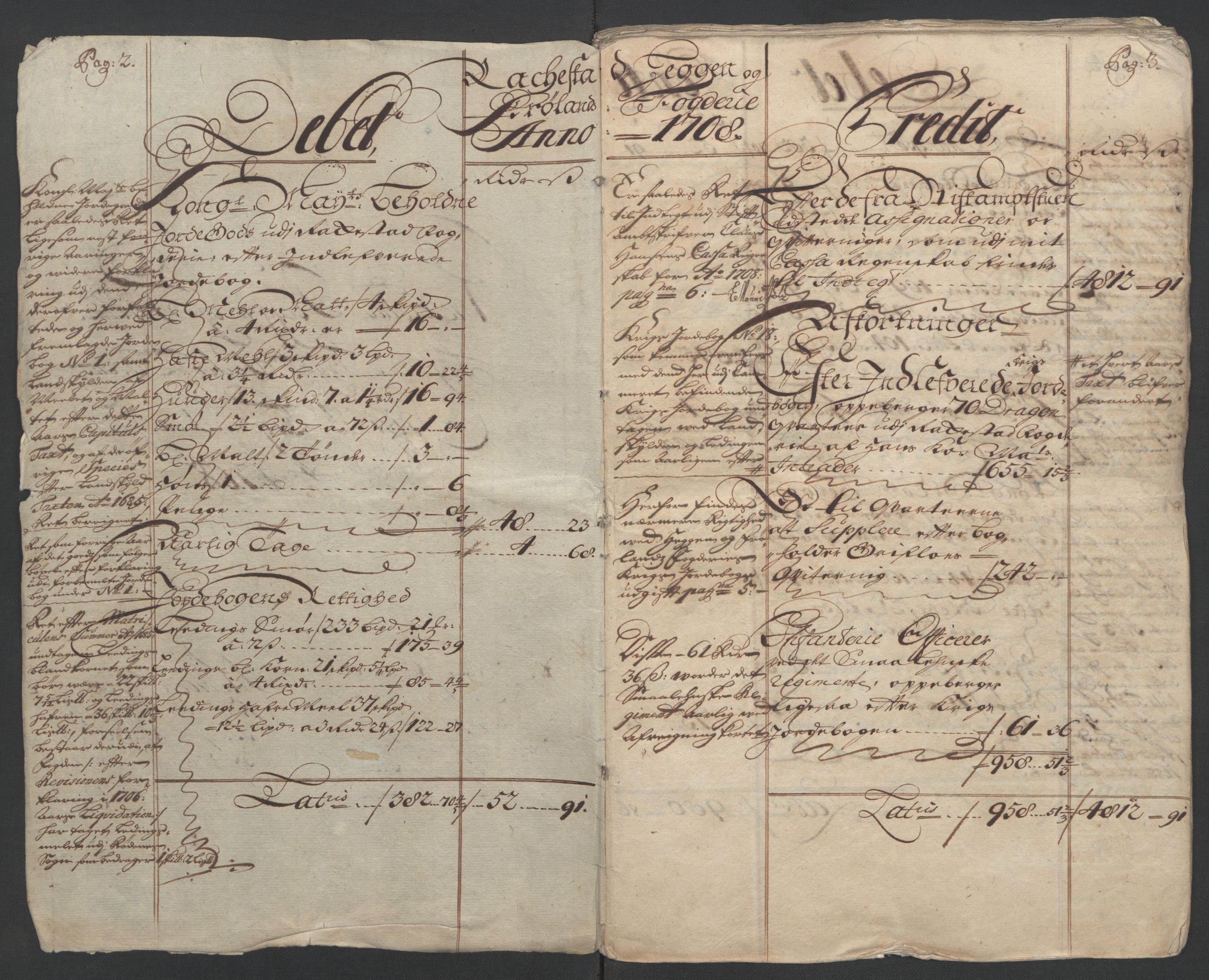 Rentekammeret inntil 1814, Reviderte regnskaper, Fogderegnskap, AV/RA-EA-4092/R07/L0300: Fogderegnskap Rakkestad, Heggen og Frøland, 1708, s. 5