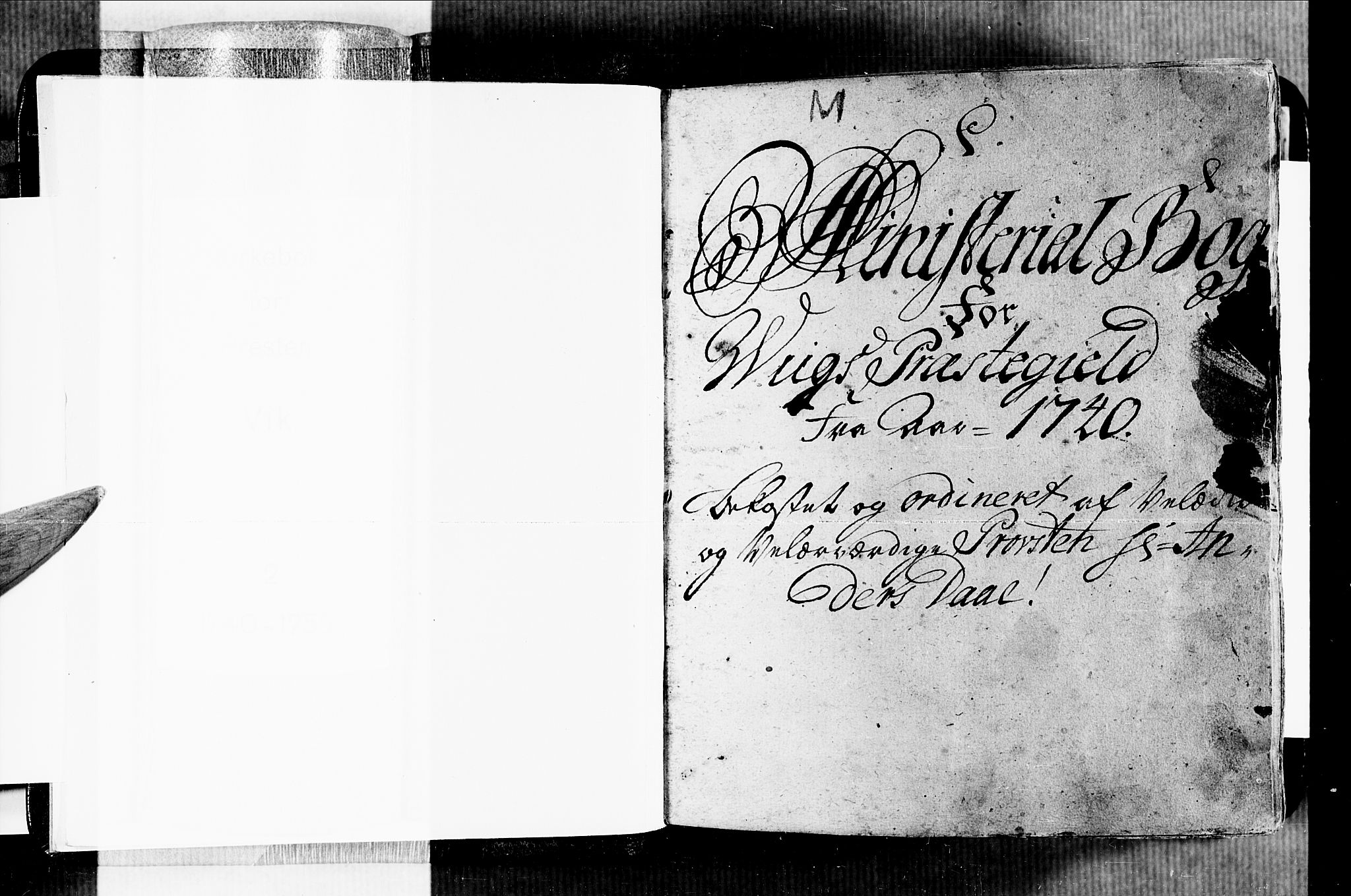 Vik sokneprestembete, SAB/A-81501: Ministerialbok nr. A 2 /2, 1740-1756