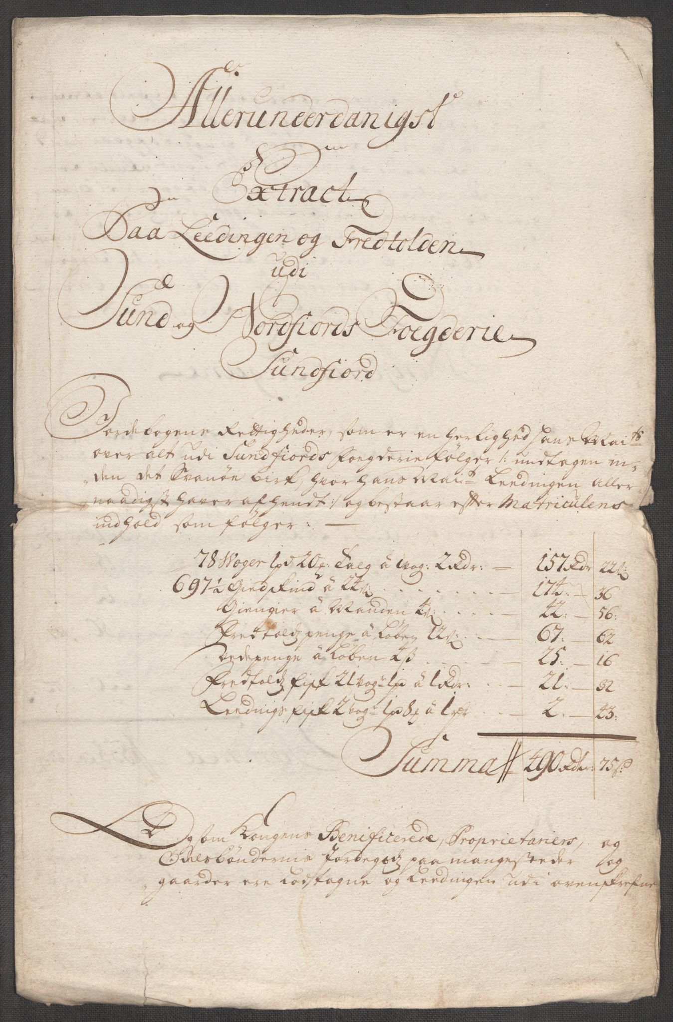 Rentekammeret inntil 1814, Reviderte regnskaper, Fogderegnskap, AV/RA-EA-4092/R53/L3438: Fogderegnskap Sunn- og Nordfjord, 1714, s. 178