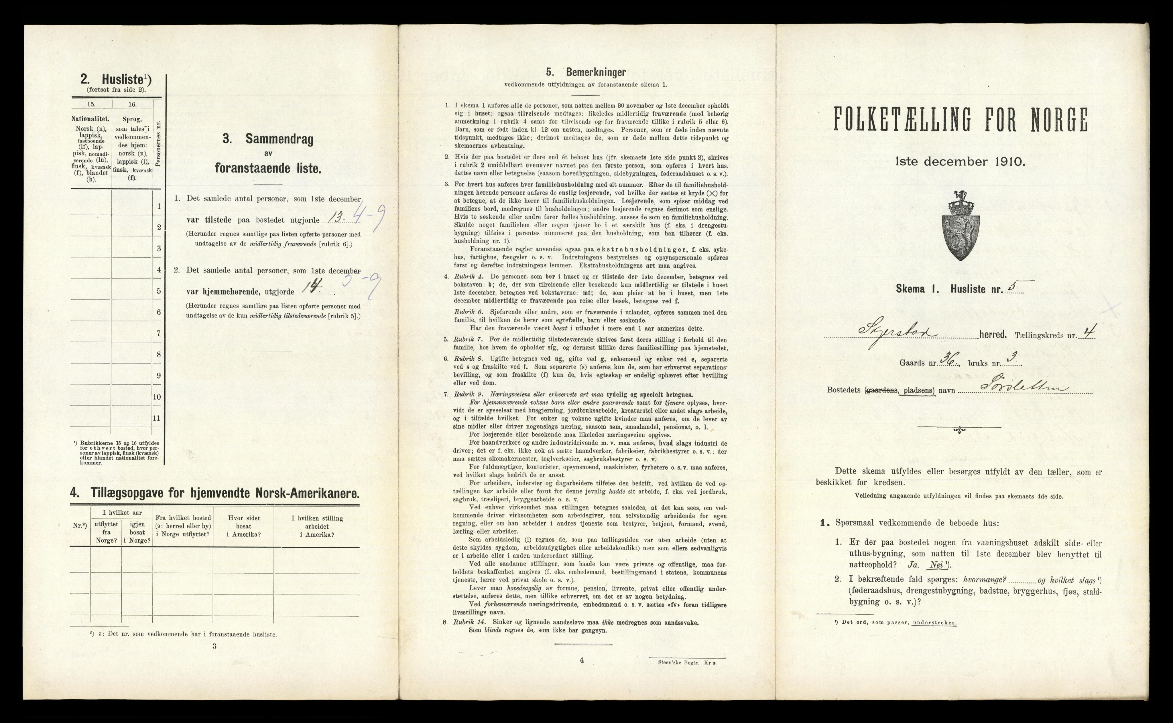RA, Folketelling 1910 for 1842 Skjerstad herred, 1910, s. 1007