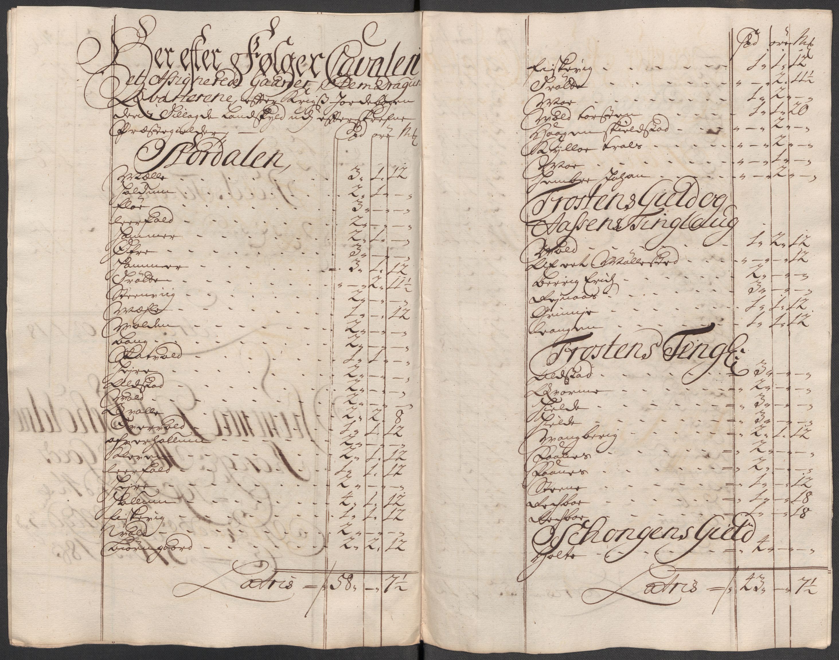 Rentekammeret inntil 1814, Reviderte regnskaper, Fogderegnskap, RA/EA-4092/R62/L4205: Fogderegnskap Stjørdal og Verdal, 1715, s. 187