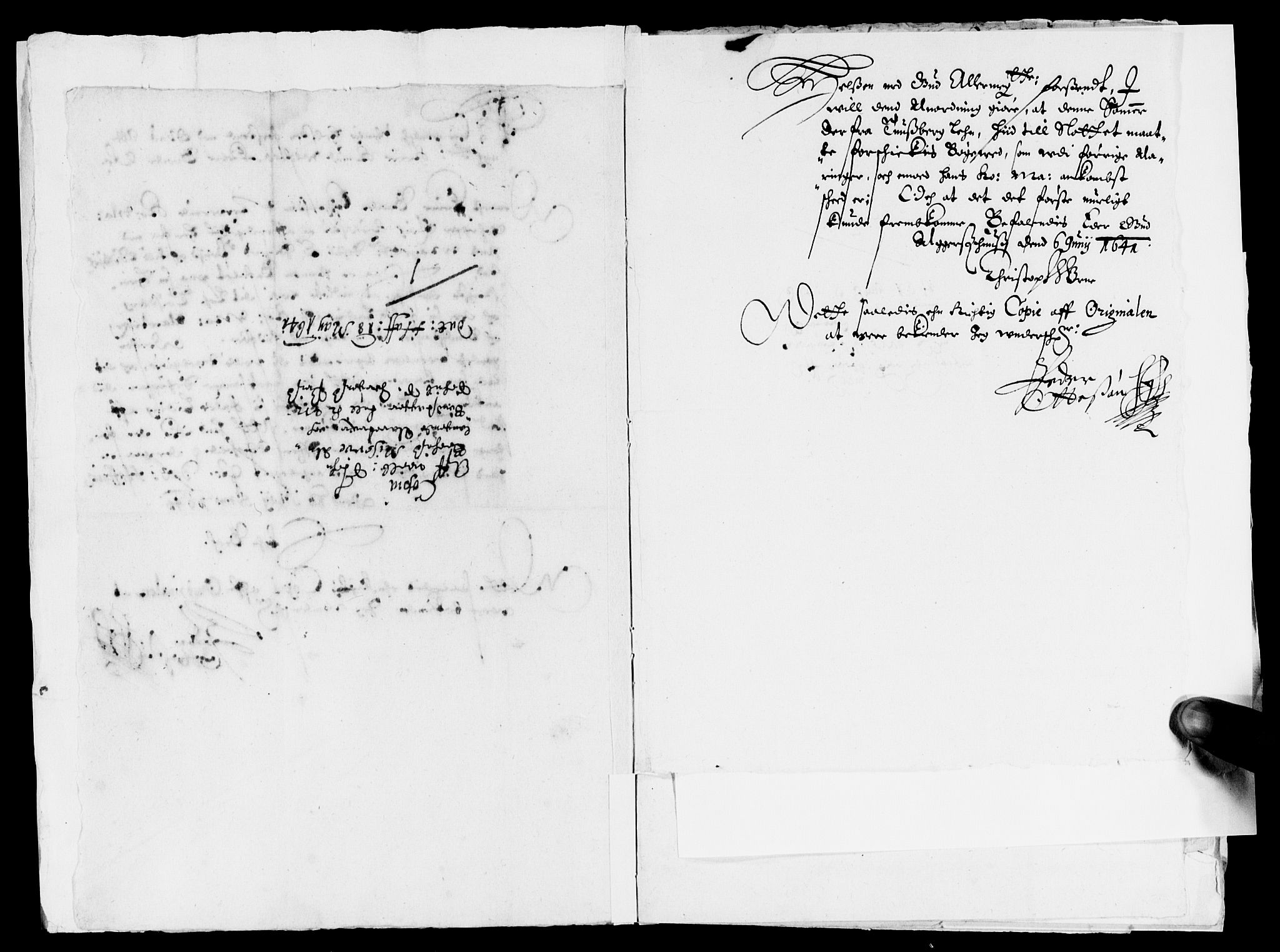 Rentekammeret inntil 1814, Reviderte regnskaper, Lensregnskaper, AV/RA-EA-5023/R/Rb/Rbo/L0022: Tønsberg len, 1641-1642