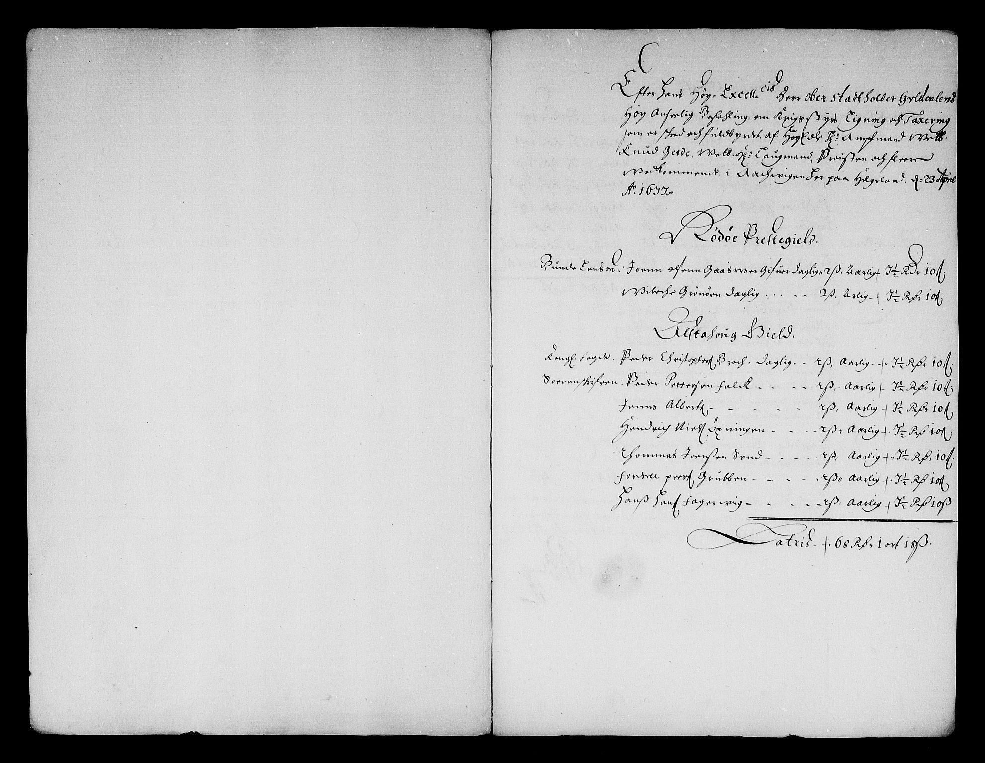 Rentekammeret inntil 1814, Reviderte regnskaper, Stiftamtstueregnskaper, Trondheim stiftamt og Nordland amt, AV/RA-EA-6044/R/Re/L0053: Trondheim stiftamt og Nordland amt, 1678