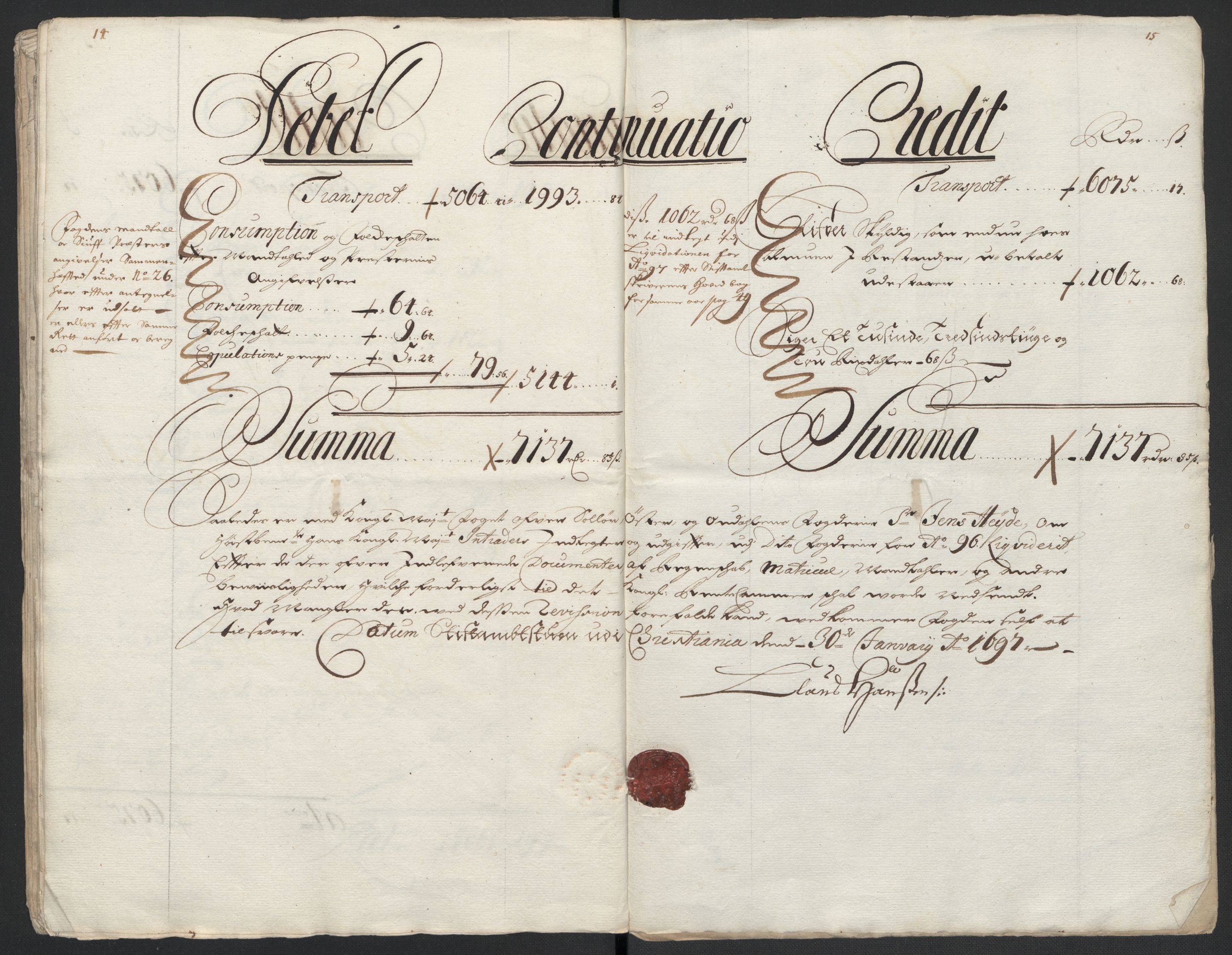 Rentekammeret inntil 1814, Reviderte regnskaper, Fogderegnskap, AV/RA-EA-4092/R13/L0834: Fogderegnskap Solør, Odal og Østerdal, 1696, s. 22