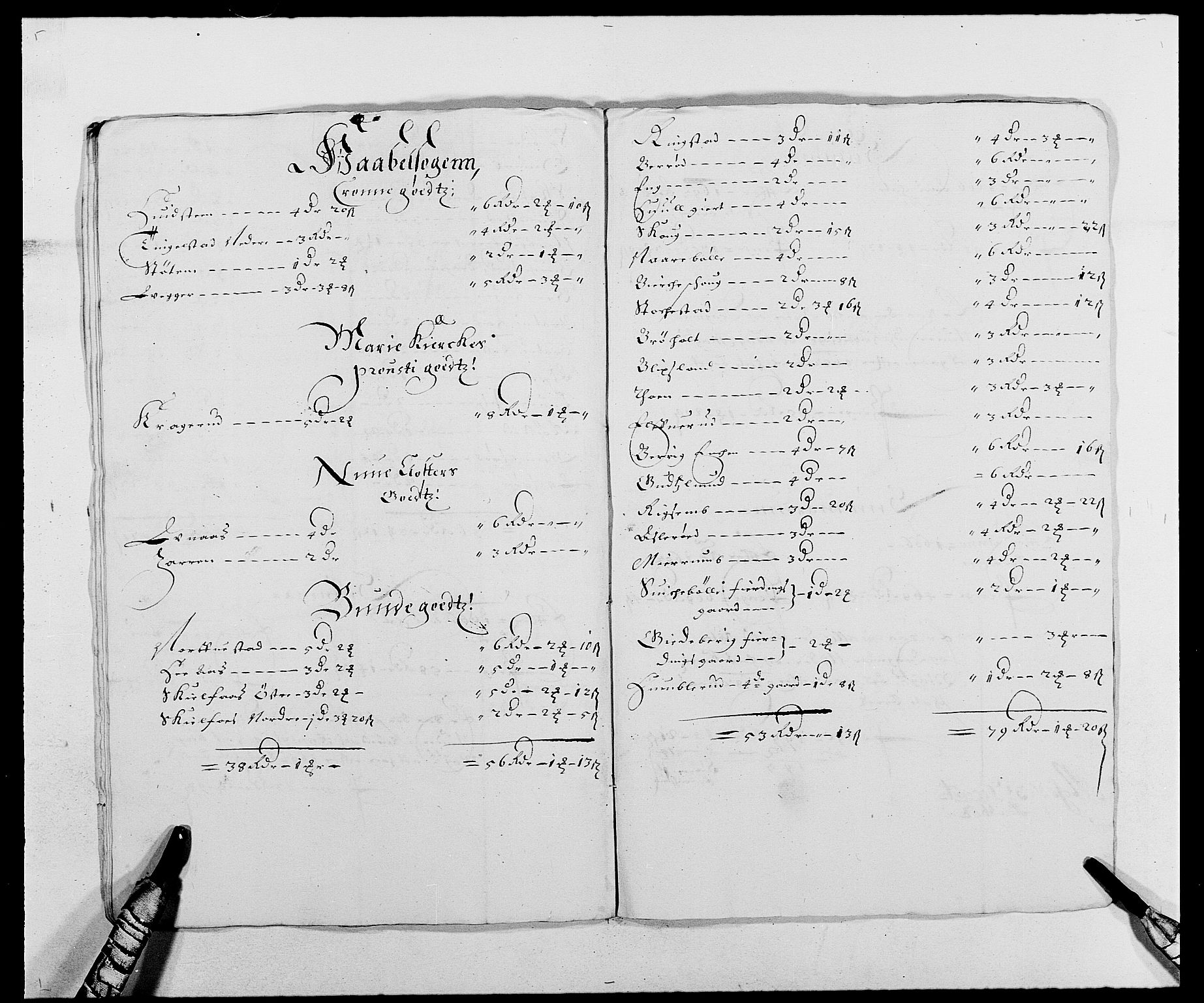 Rentekammeret inntil 1814, Reviderte regnskaper, Fogderegnskap, AV/RA-EA-4092/R02/L0104: Fogderegnskap Moss og Verne kloster, 1682-1684, s. 91