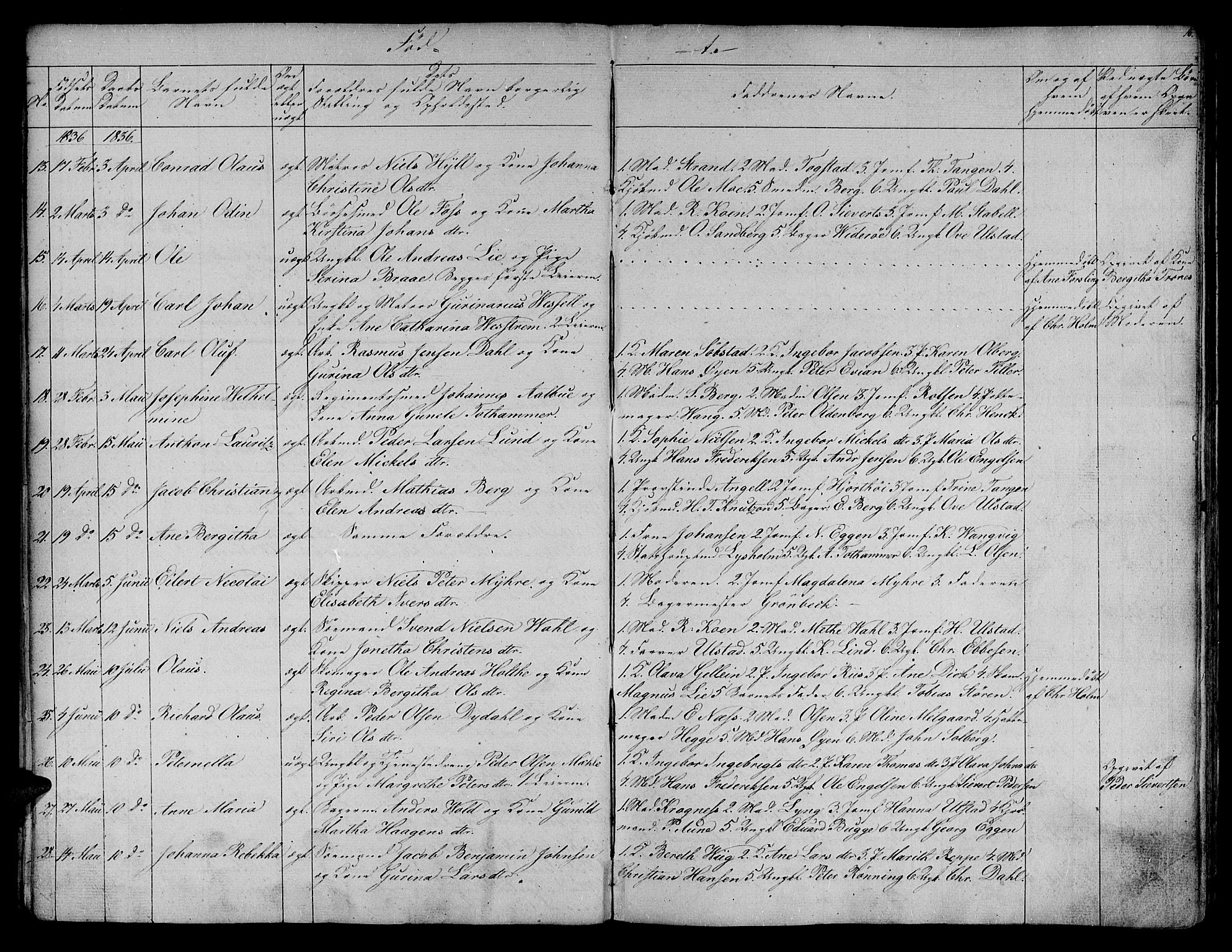 Ministerialprotokoller, klokkerbøker og fødselsregistre - Sør-Trøndelag, SAT/A-1456/604/L0182: Ministerialbok nr. 604A03, 1818-1850, s. 16