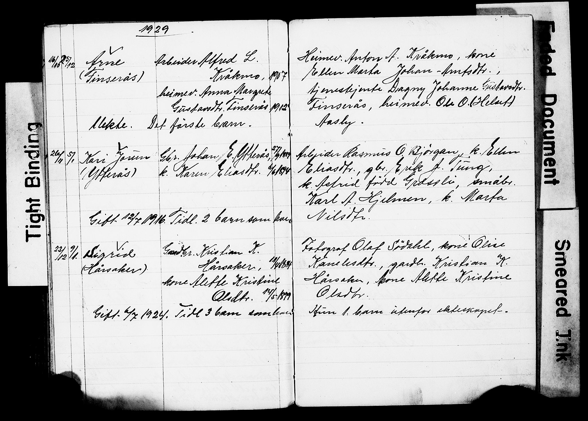 Ministerialprotokoller, klokkerbøker og fødselsregistre - Sør-Trøndelag, AV/SAT-A-1456/646/L0631: Klokkerbok nr. 646C04, 1917-1930