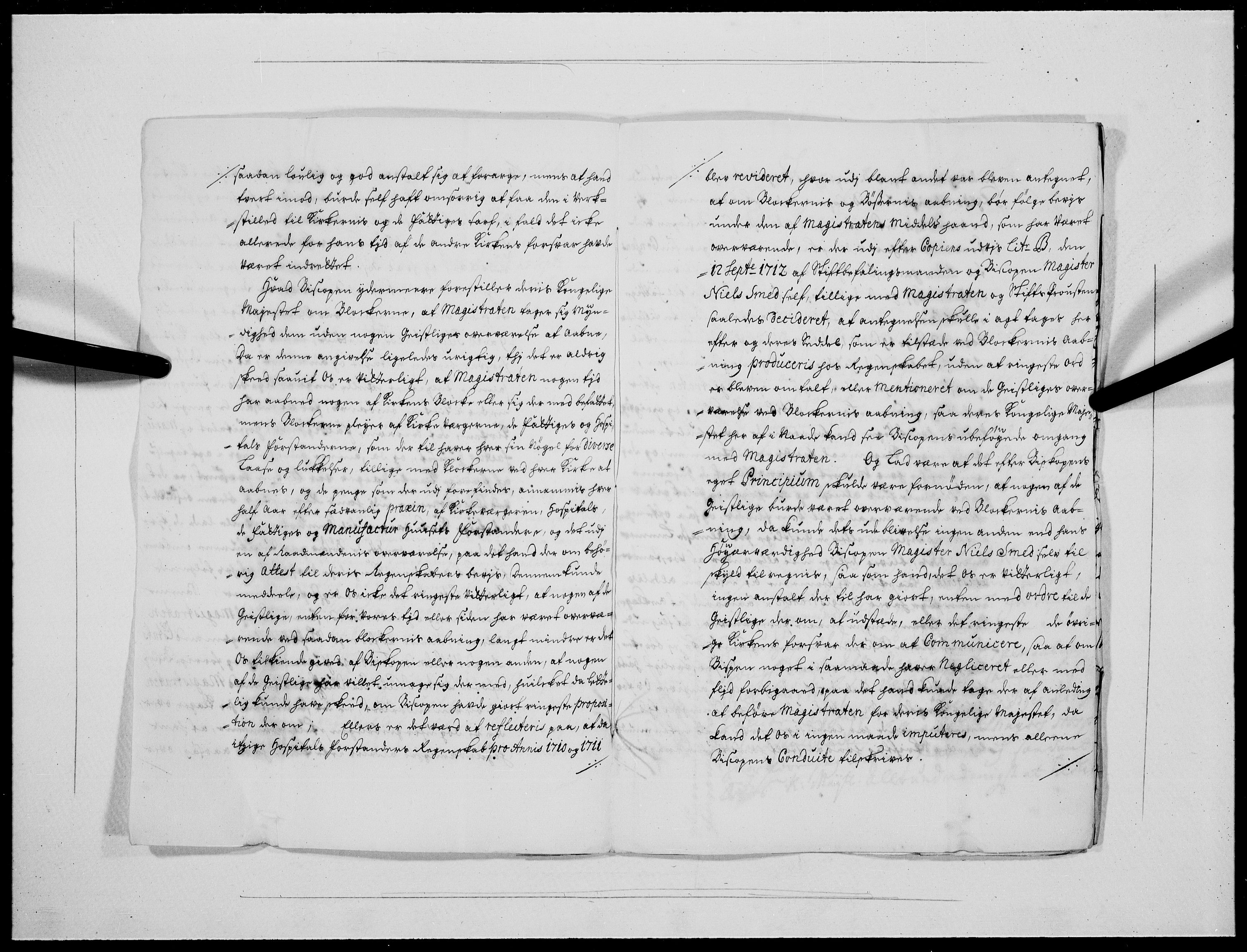 Danske Kanselli 1572-1799, AV/RA-EA-3023/F/Fc/Fcc/Fcca/L0072: Norske innlegg 1572-1799, 1713, s. 40
