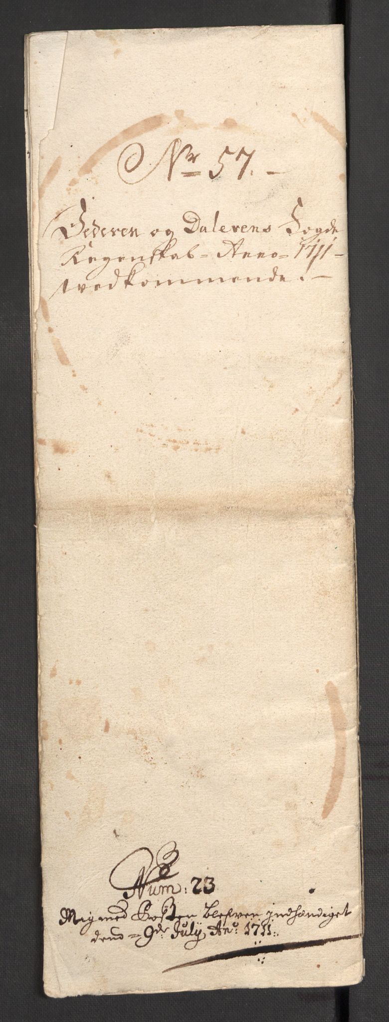 Rentekammeret inntil 1814, Reviderte regnskaper, Fogderegnskap, AV/RA-EA-4092/R46/L2735: Fogderegnskap Jæren og Dalane, 1711, s. 448