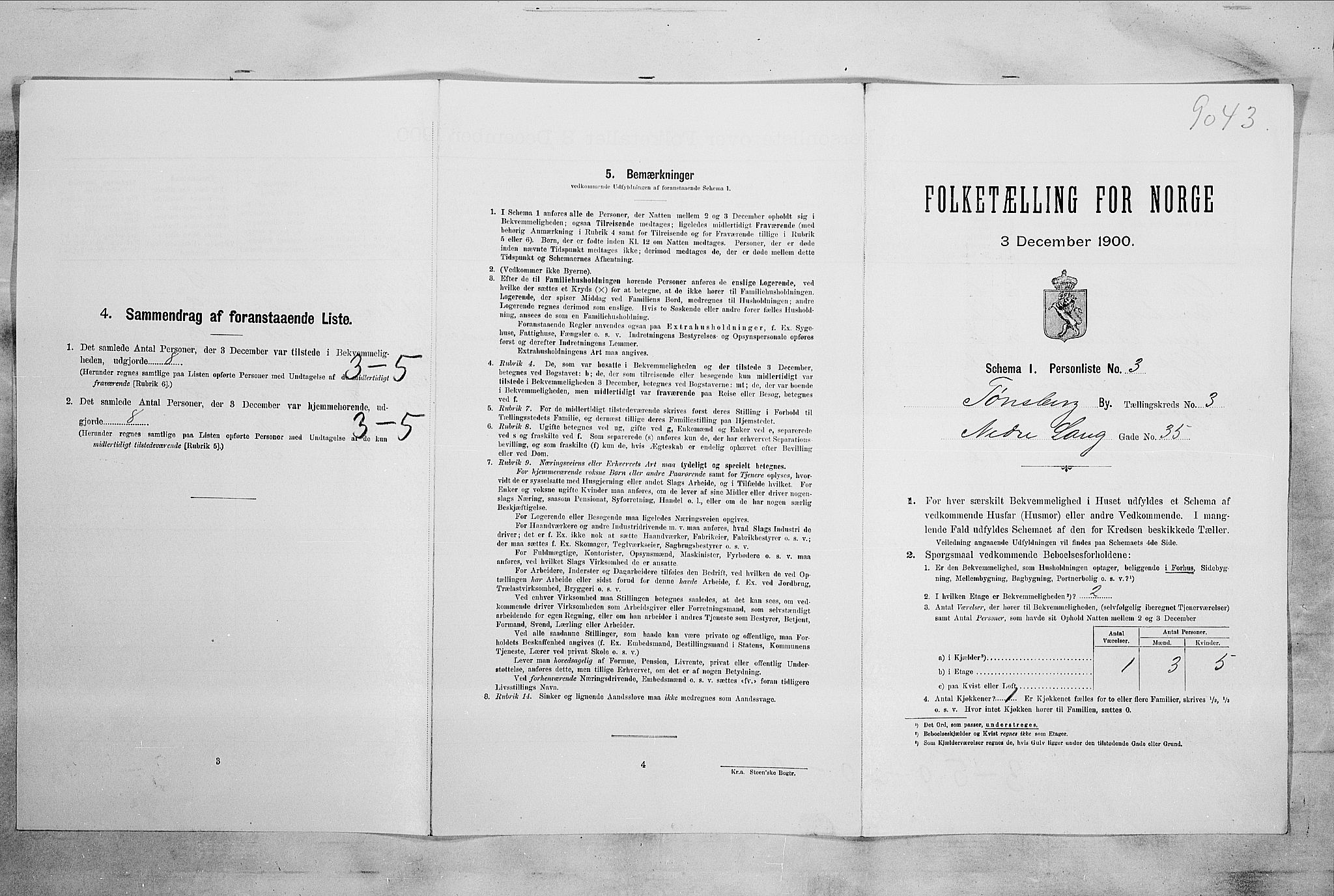 RA, Folketelling 1900 for 0705 Tønsberg kjøpstad, 1900, s. 5213
