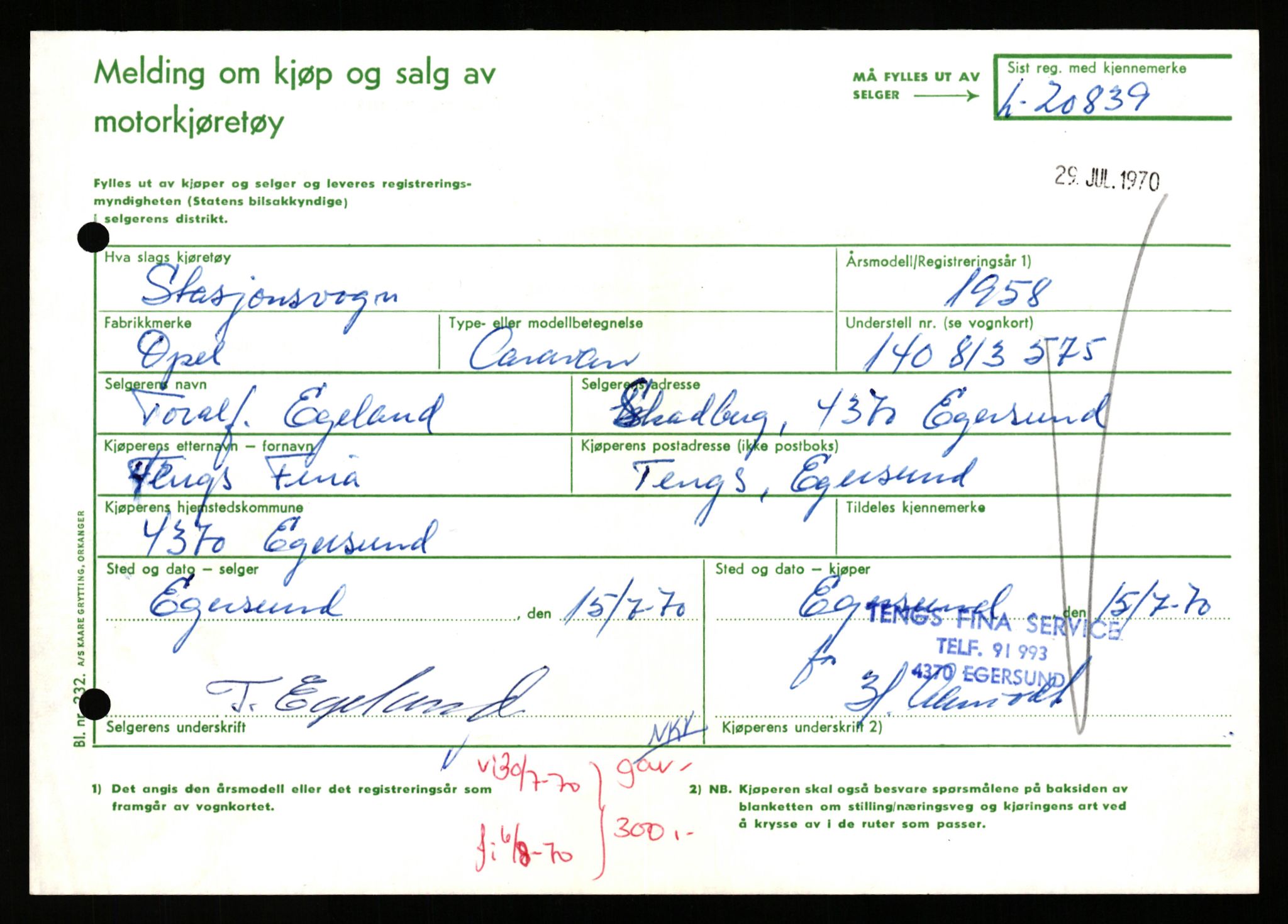 Stavanger trafikkstasjon, AV/SAST-A-101942/0/F/L0037: L-20500 - L-21499, 1930-1971, s. 1193