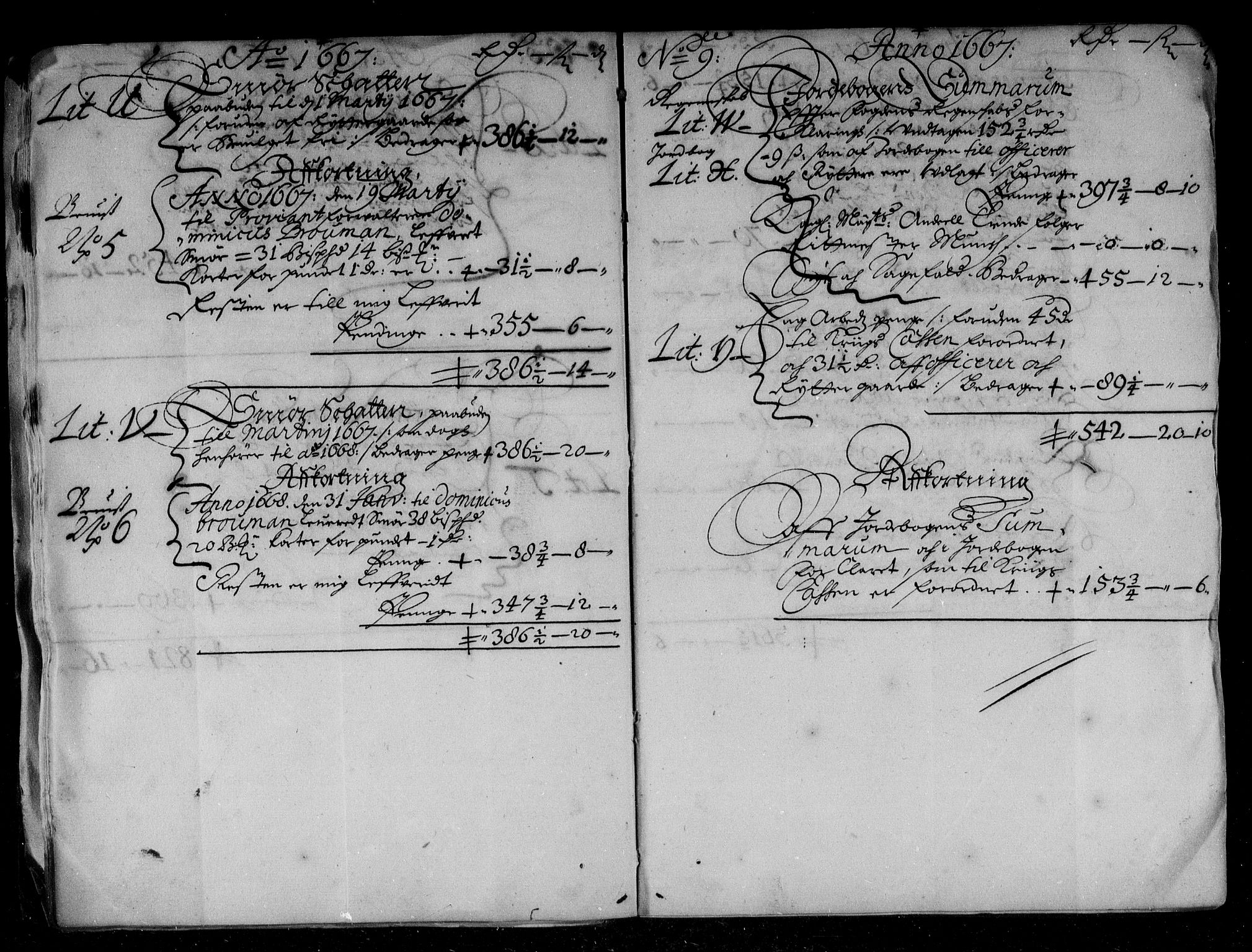 Rentekammeret inntil 1814, Reviderte regnskaper, Stiftamtstueregnskaper, Landkommissariatet på Akershus og Akershus stiftamt, AV/RA-EA-5869/R/Rb/L0044: Akershus stiftamt, 1667