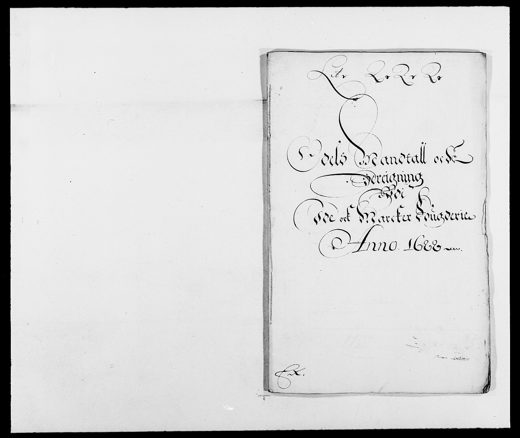 Rentekammeret inntil 1814, Reviderte regnskaper, Fogderegnskap, AV/RA-EA-4092/R01/L0007: Fogderegnskap Idd og Marker, 1687-1688, s. 280