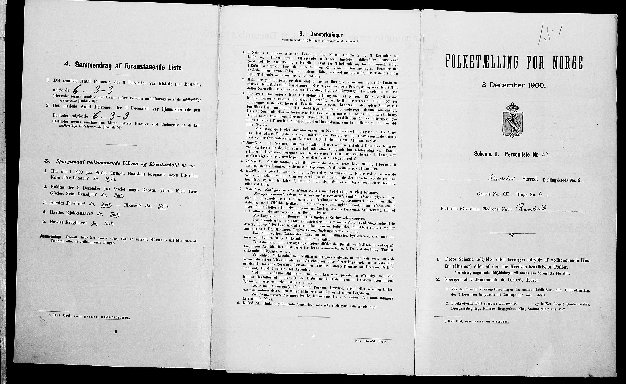SAK, Folketelling 1900 for 0913 Søndeled herred, 1900, s. 691