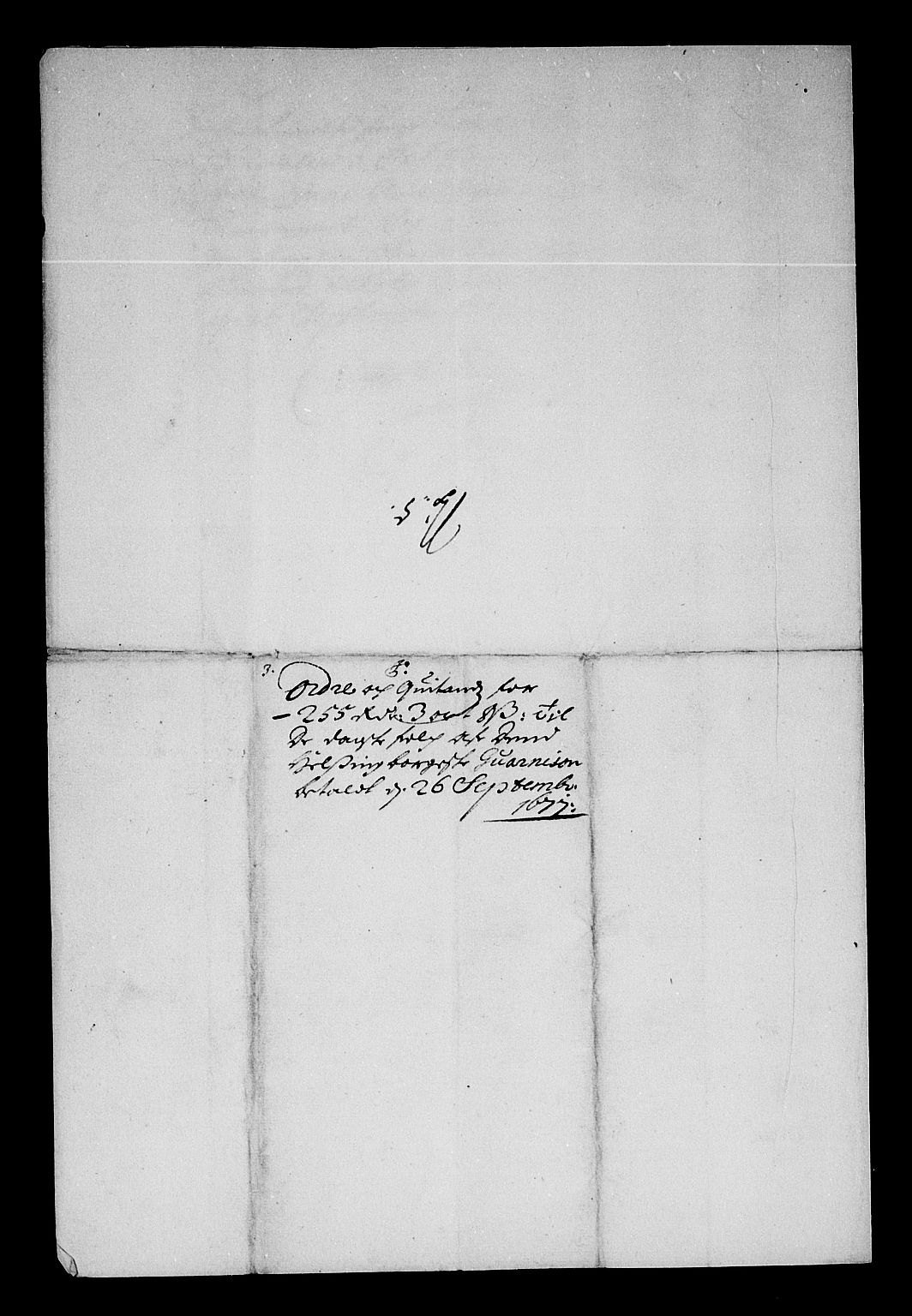 Rentekammeret inntil 1814, Reviderte regnskaper, Stiftamtstueregnskaper, Trondheim stiftamt og Nordland amt, AV/RA-EA-6044/R/Re/L0049: Trondheim stiftamt og Nordland amt, 1677